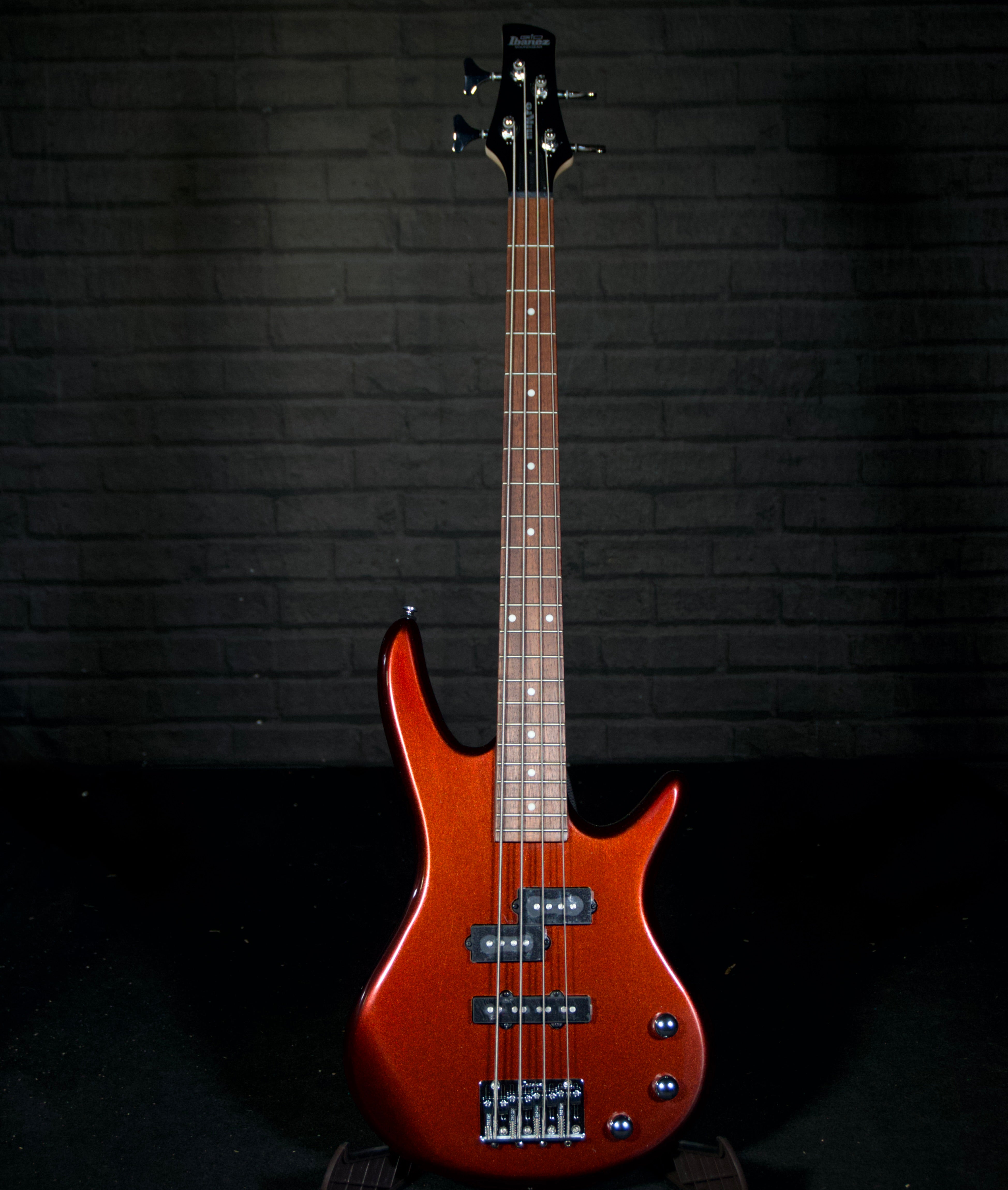 Ibanez miKro GSRM20 Bass Guitar (Transparent Red)
