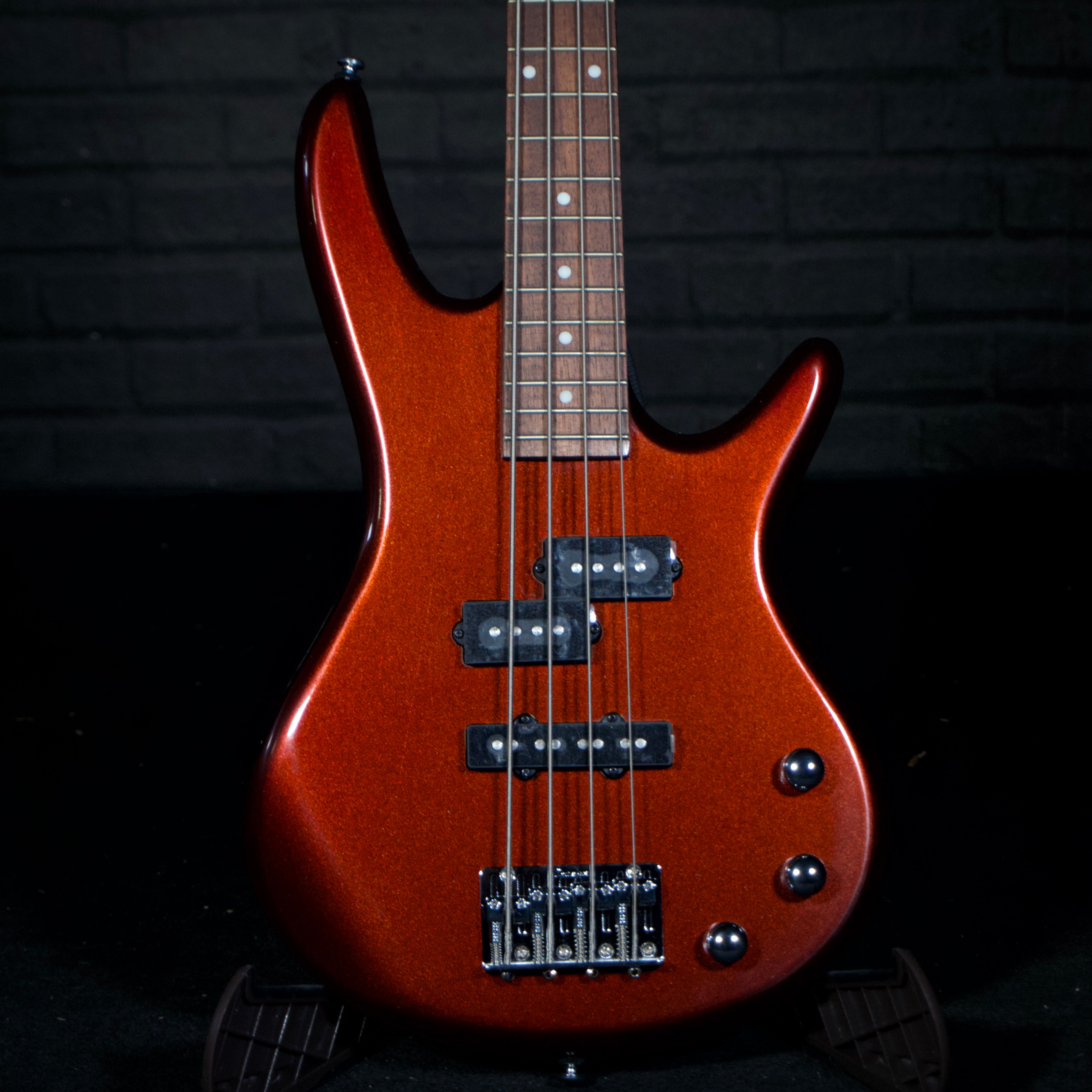 Ibanez miKro GSRM20 Bass Guitar (Transparent Red)