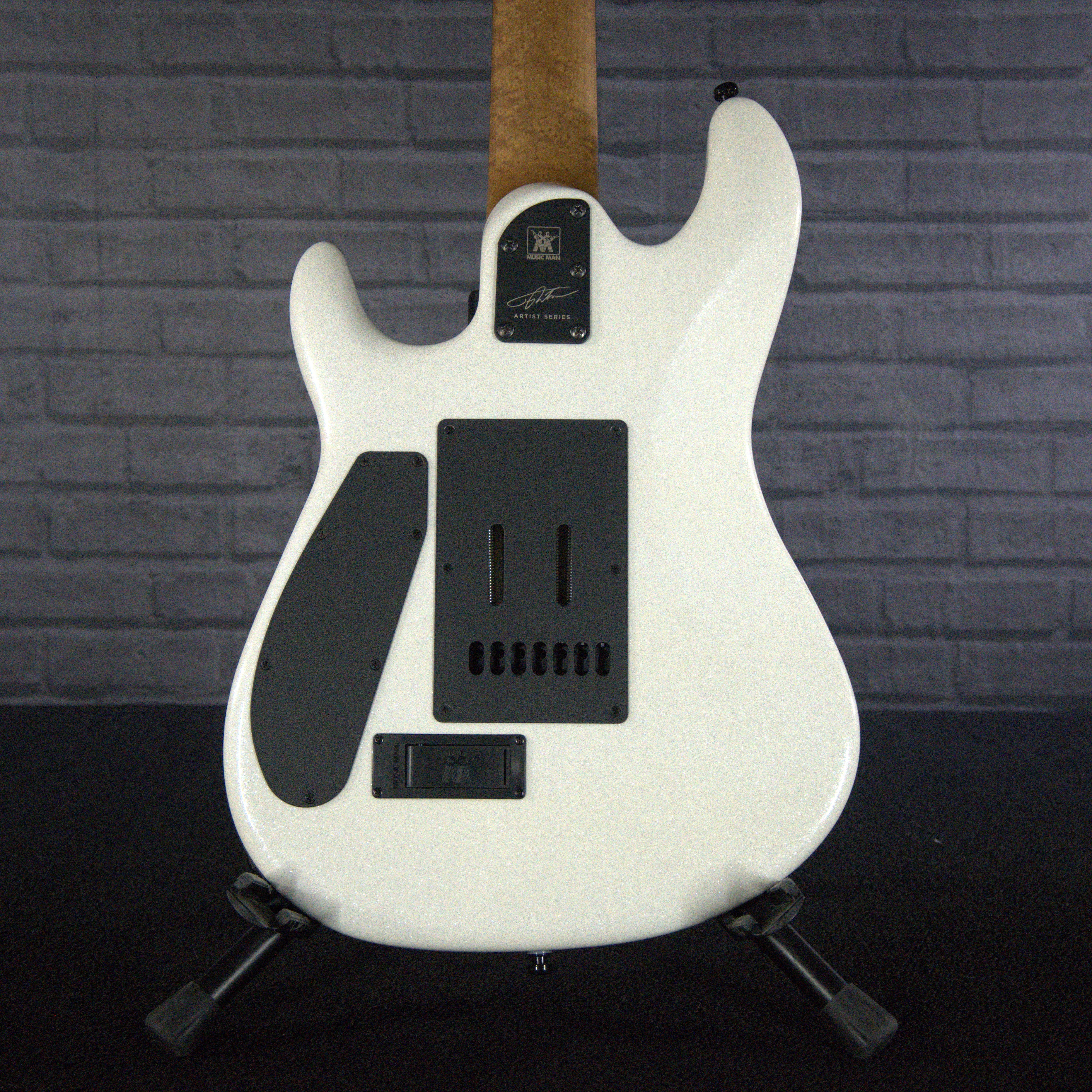Ernie Ball Music Man Jason Richardson Cutlass 7 String Electric Guitar (Empress White) - USED