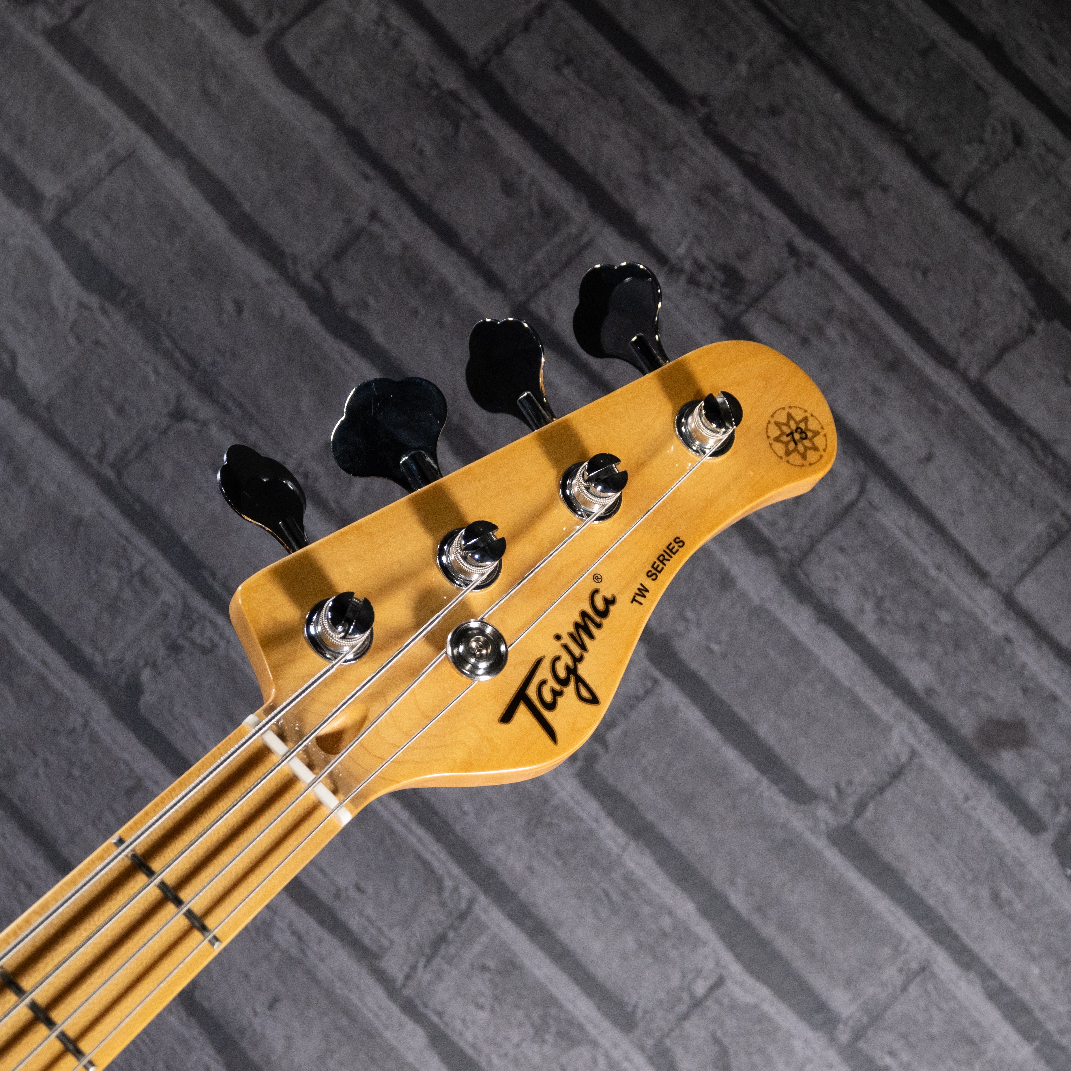 Tagima TW-73 4-String Electric Bass Guitar (Black)