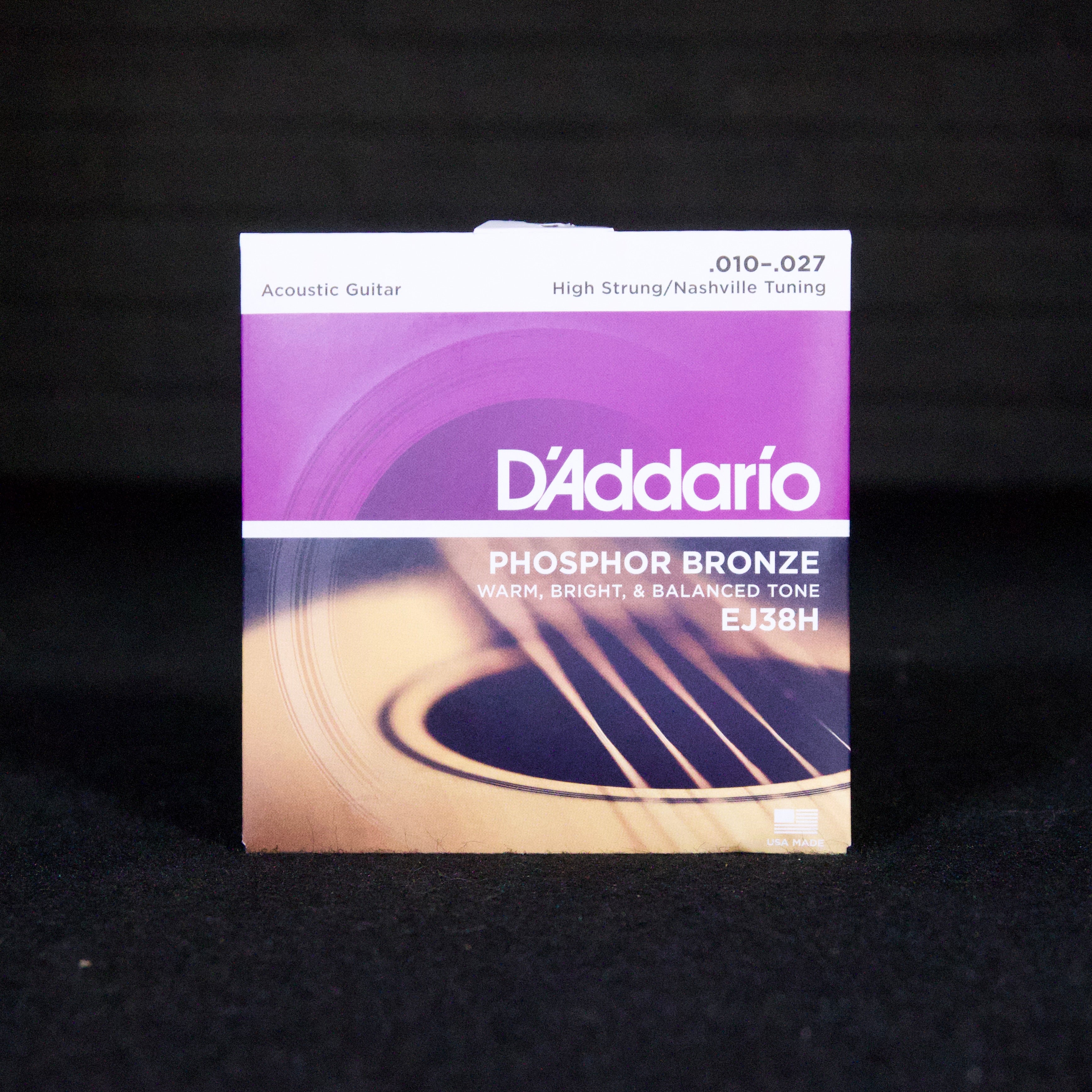 D'Addario EJ Phosphor Bronze Acoustic Guitar Strings