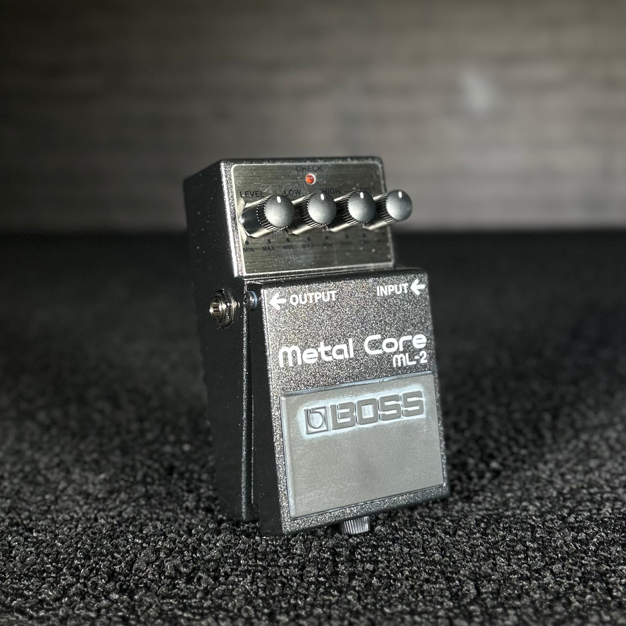 boss metal core pedal Boss ML-2 Metalcore Distortion Pedal