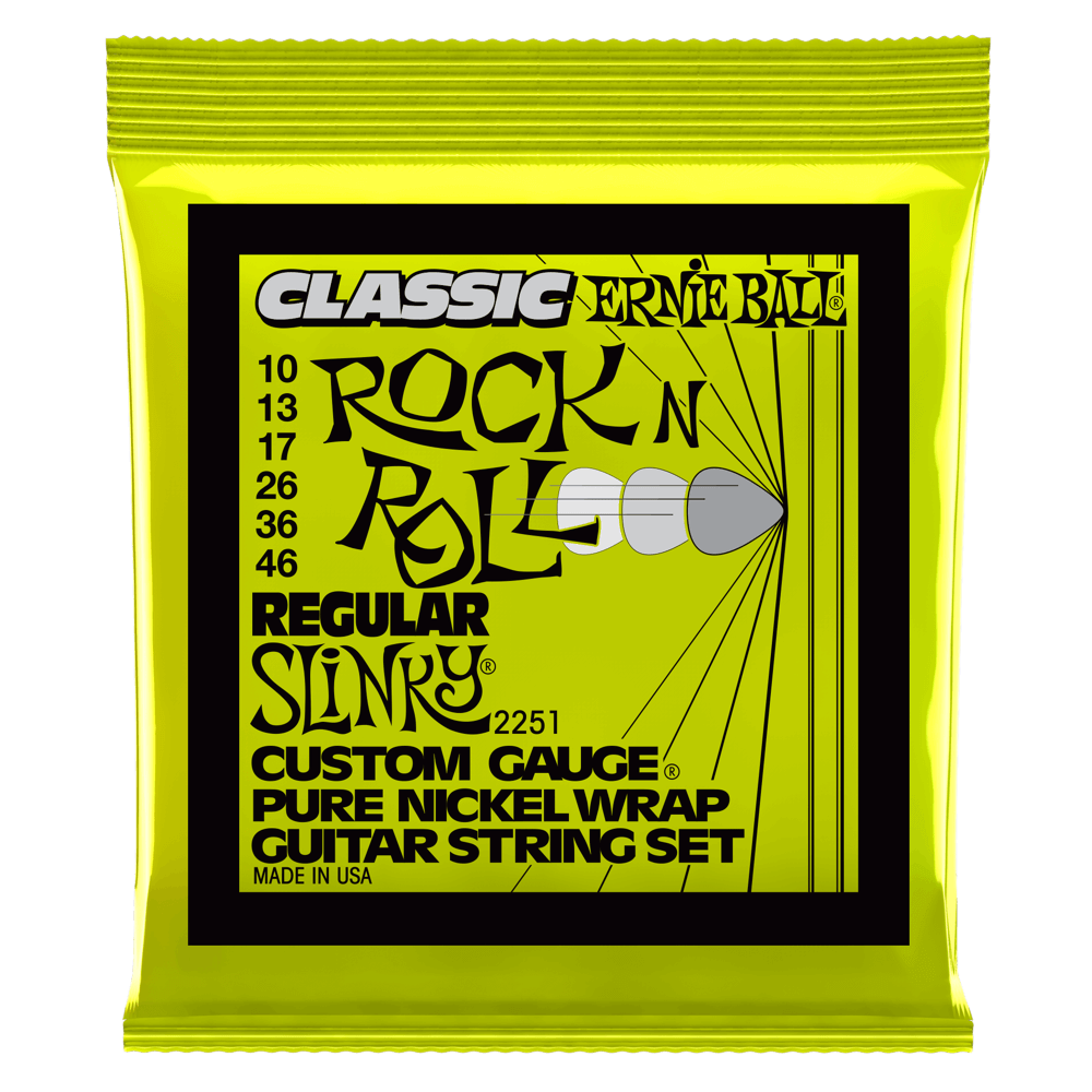 Ernie Ball Classic Rock n' Roll Regular Slinky 10-46
