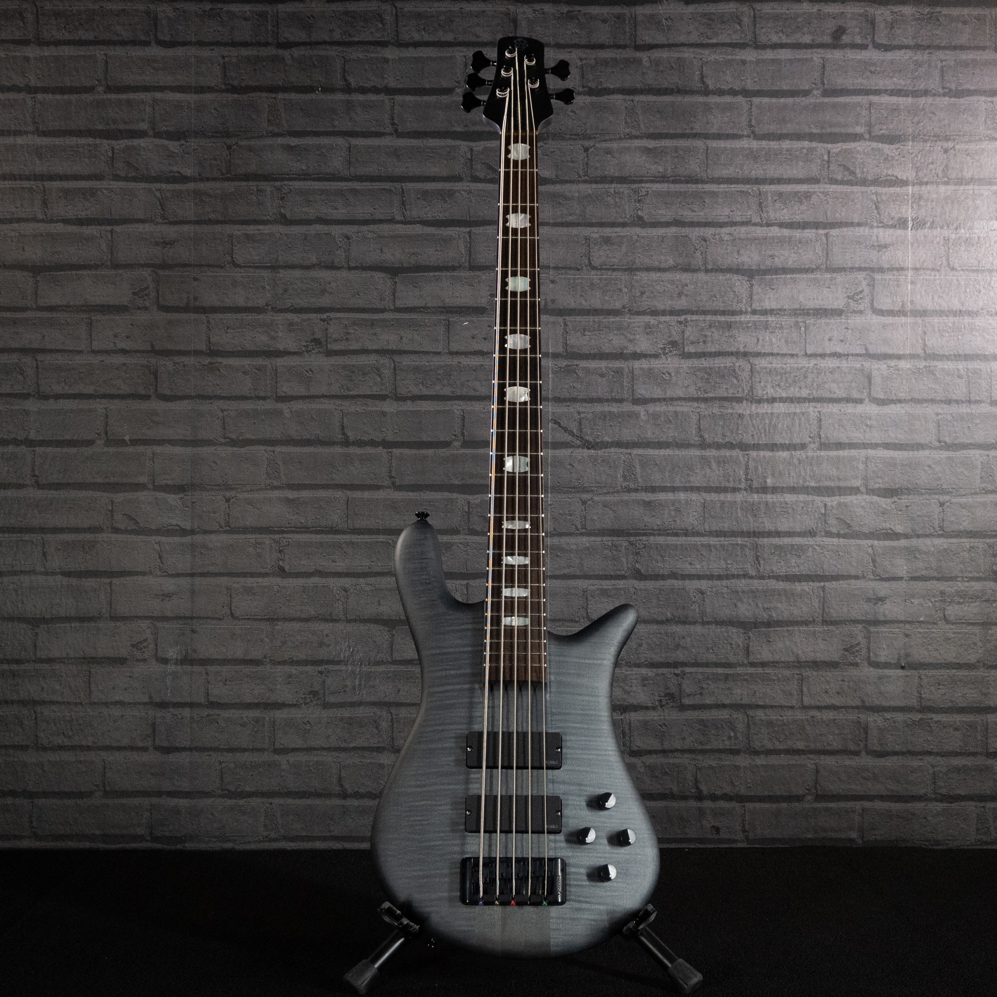 Spector Euro 5 LX 5-String Electric Bass Guitar (Trans Black Stain Matte)