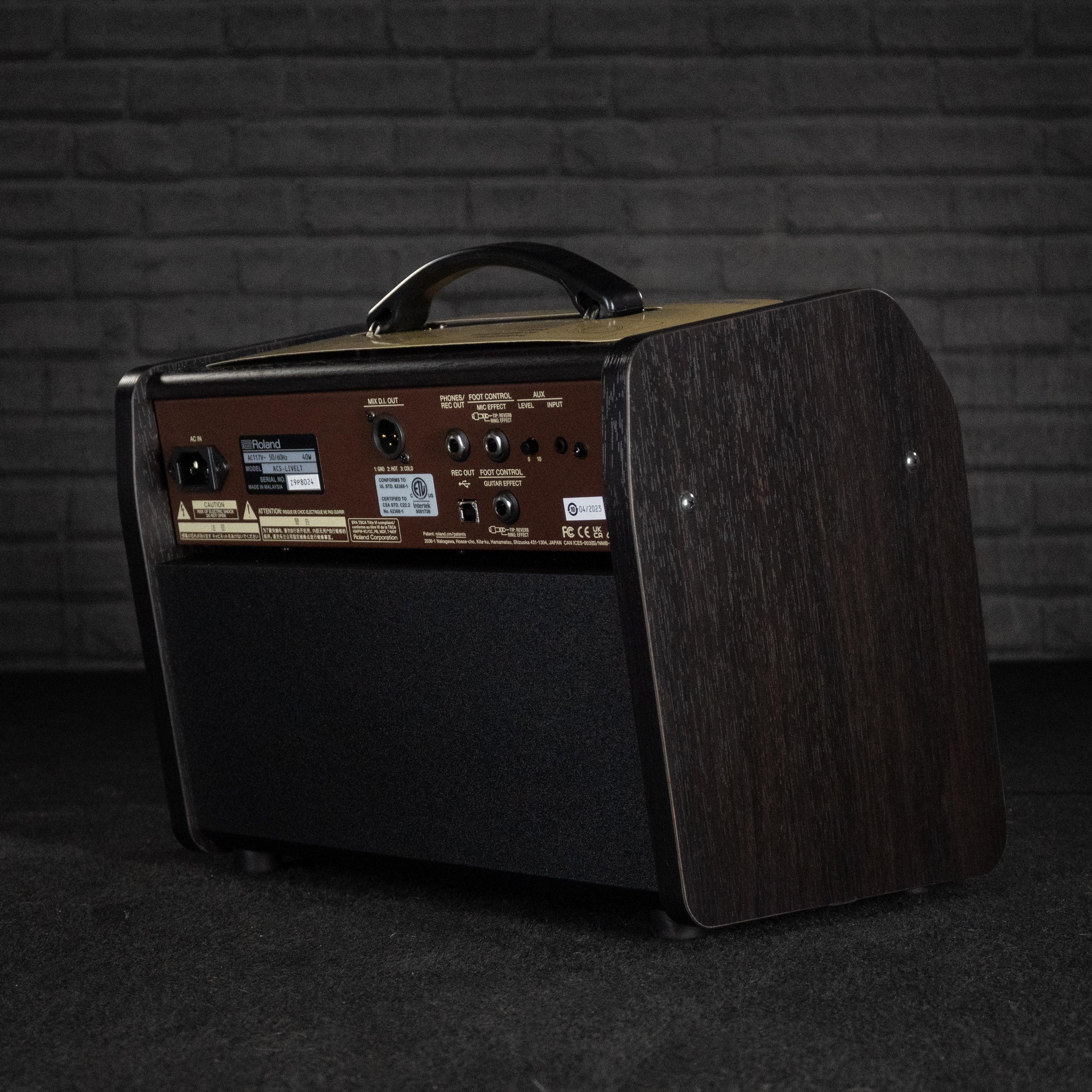 Boss ACS Acoustic Singer Live LT 60w Acoustic Guitar Amp Combo Amplifier w/ Microphone Input - Impulse Music Co.