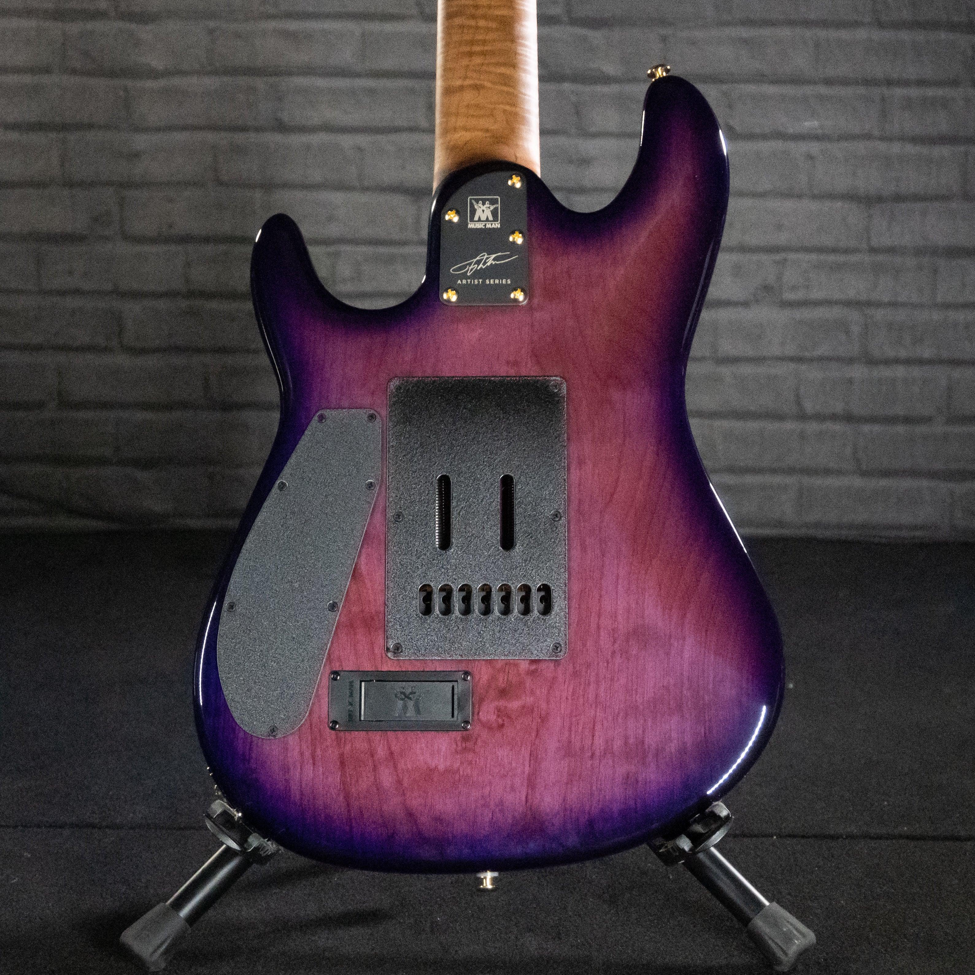Ernie Ball Music Man Jason Richardson 7-String Cutlass Electric Guitar (Majora Purple) - Impulse Music Co.