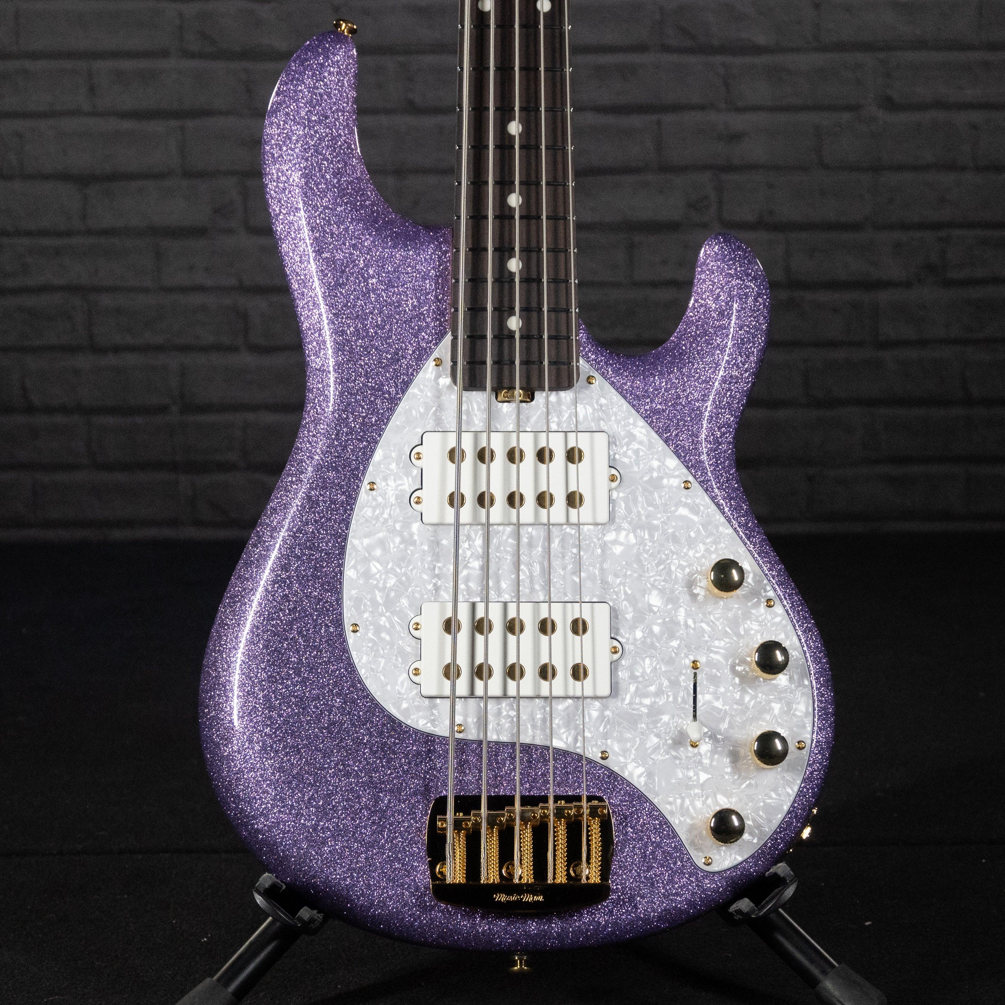 Ernie Ball Music Man Stingray 5 Special (Amethyst Sparkle) - Impulse Music Co.