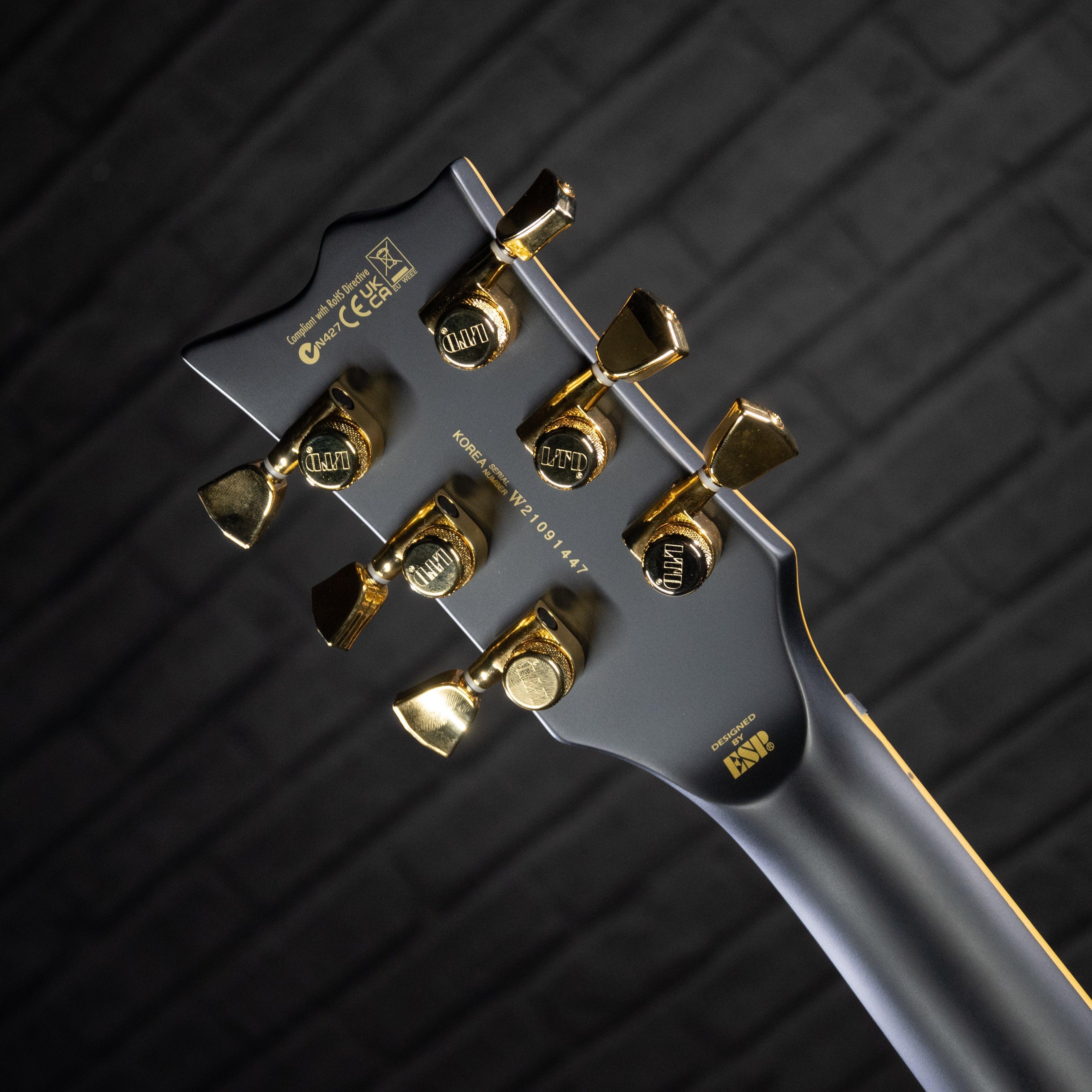 ESP LTD EC-1000 Duncan Electric Guitar (Vintage Black) - Impulse Music Co.