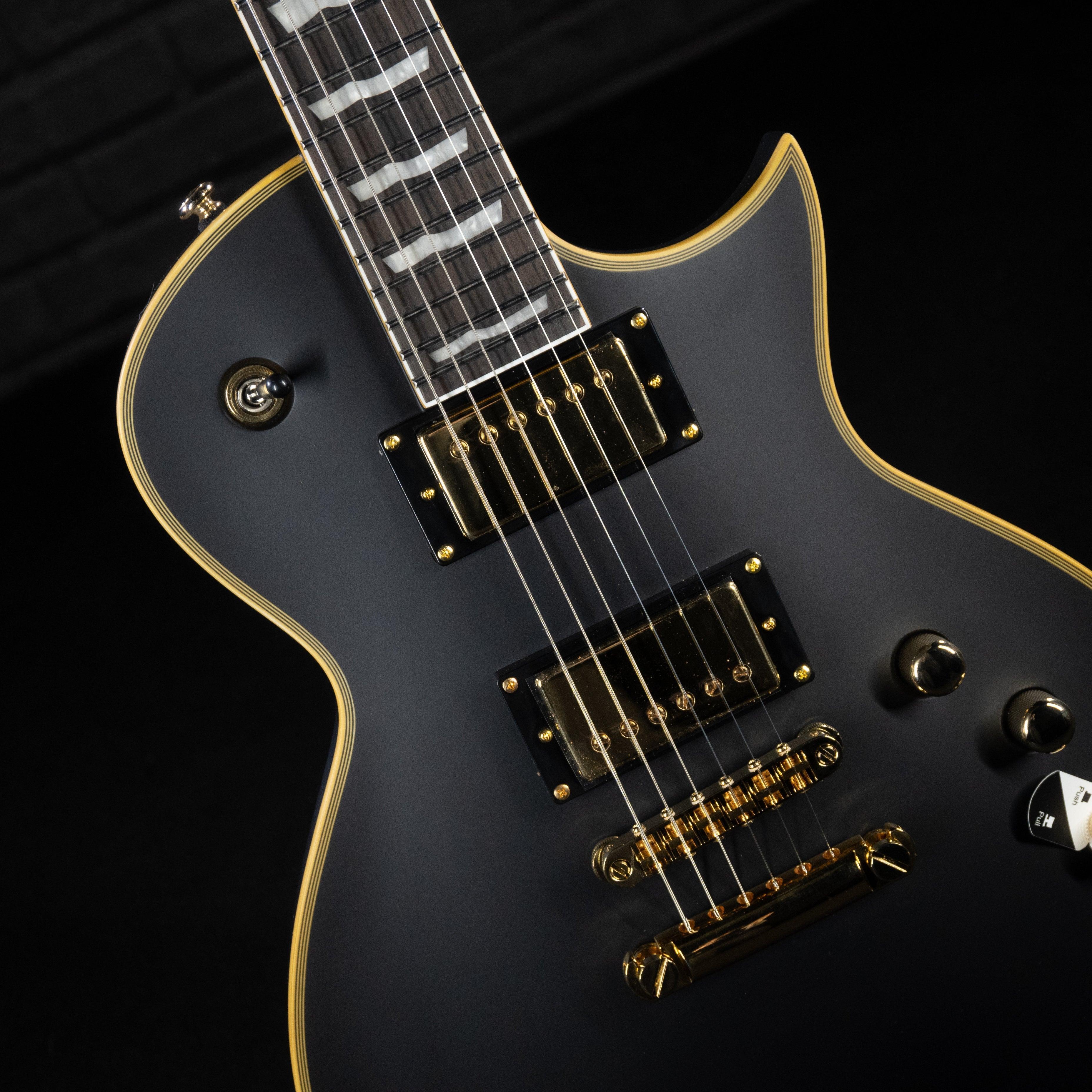 ESP LTD EC-1000 Duncan Electric Guitar (Vintage Black) - Impulse Music Co.