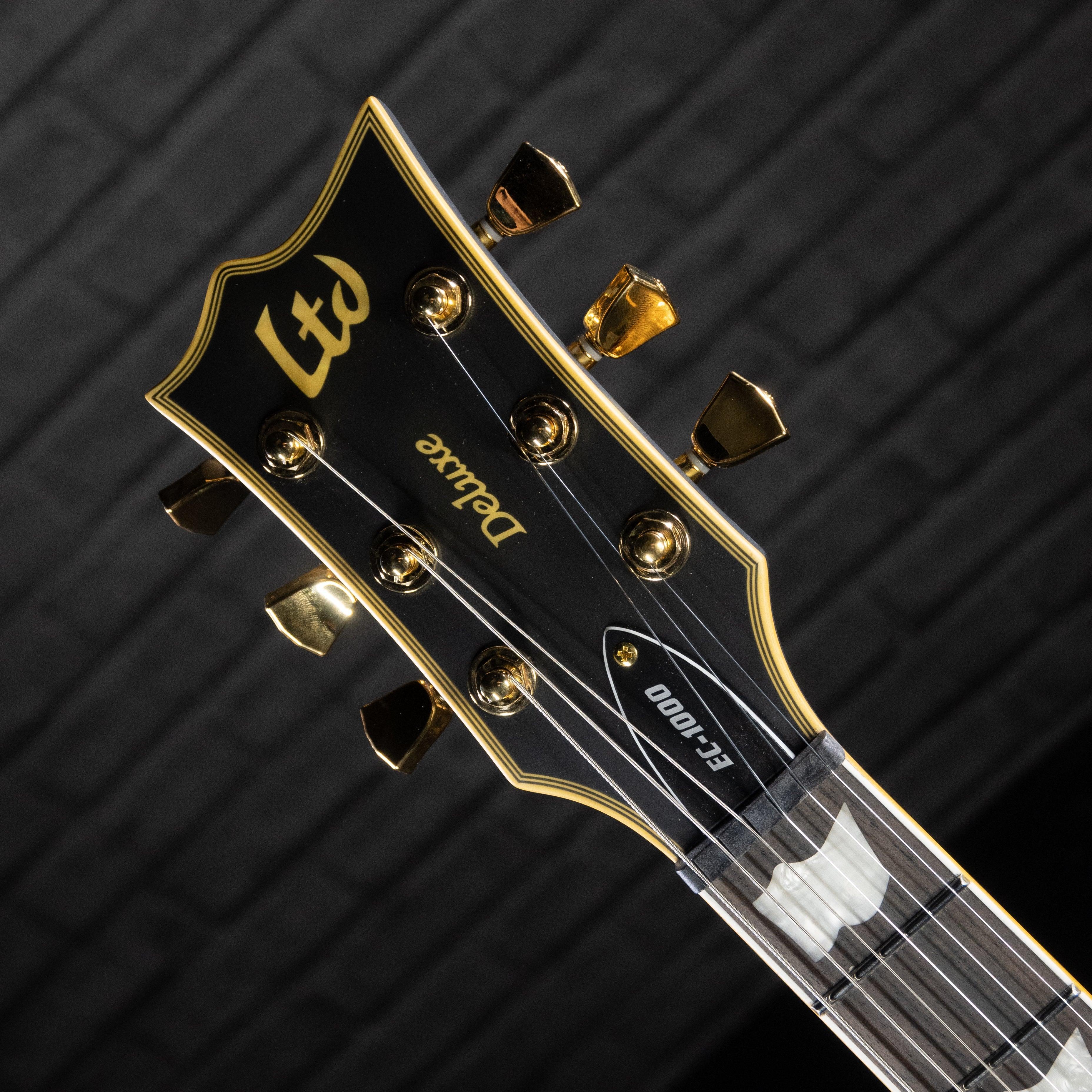 ESP LTD EC-1000 Duncan Electric Guitar (Vintage Black) - Impulse Music Co.