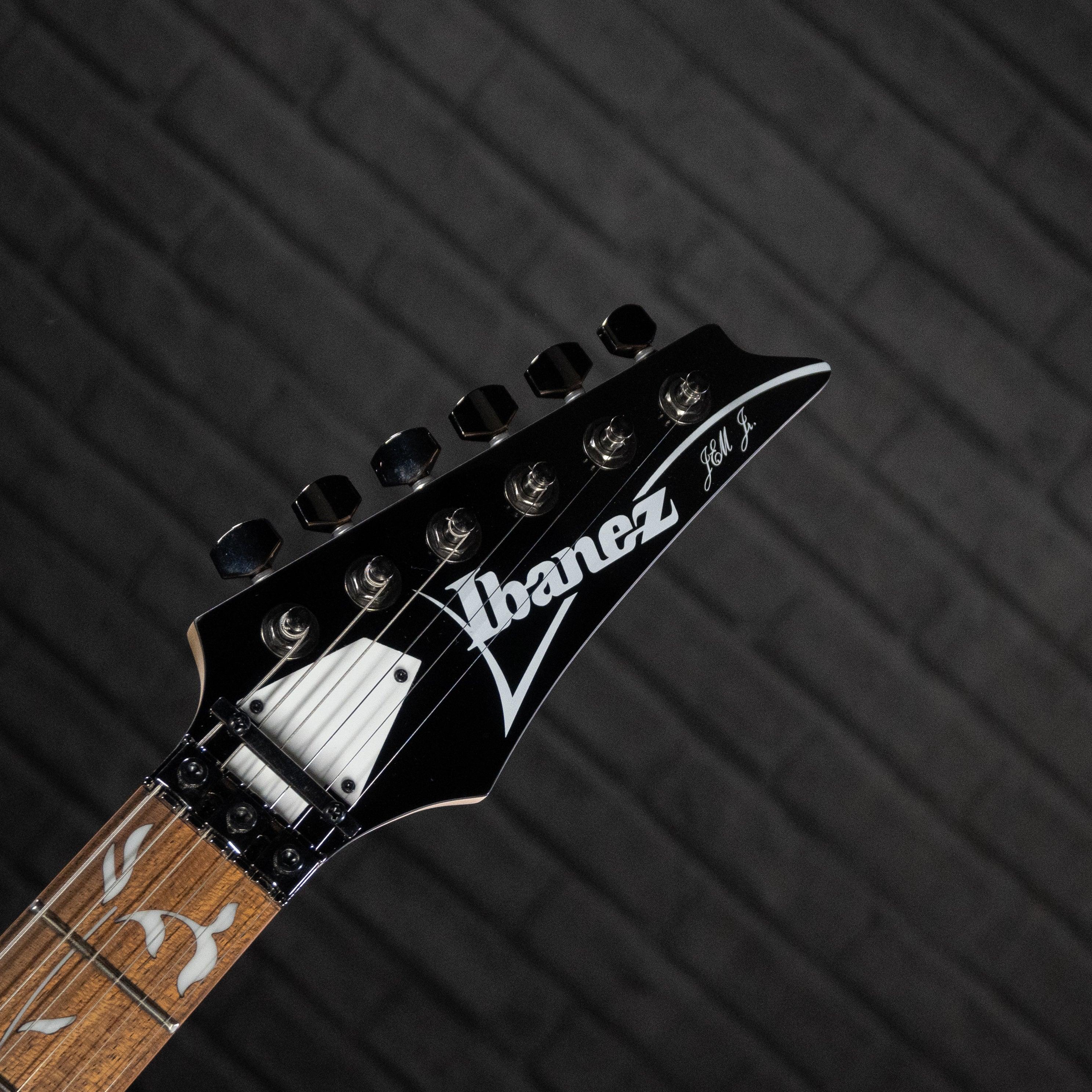 Ibanez Steve Vai JEMJR Electric Guitar (Black) - Impulse Music Co.