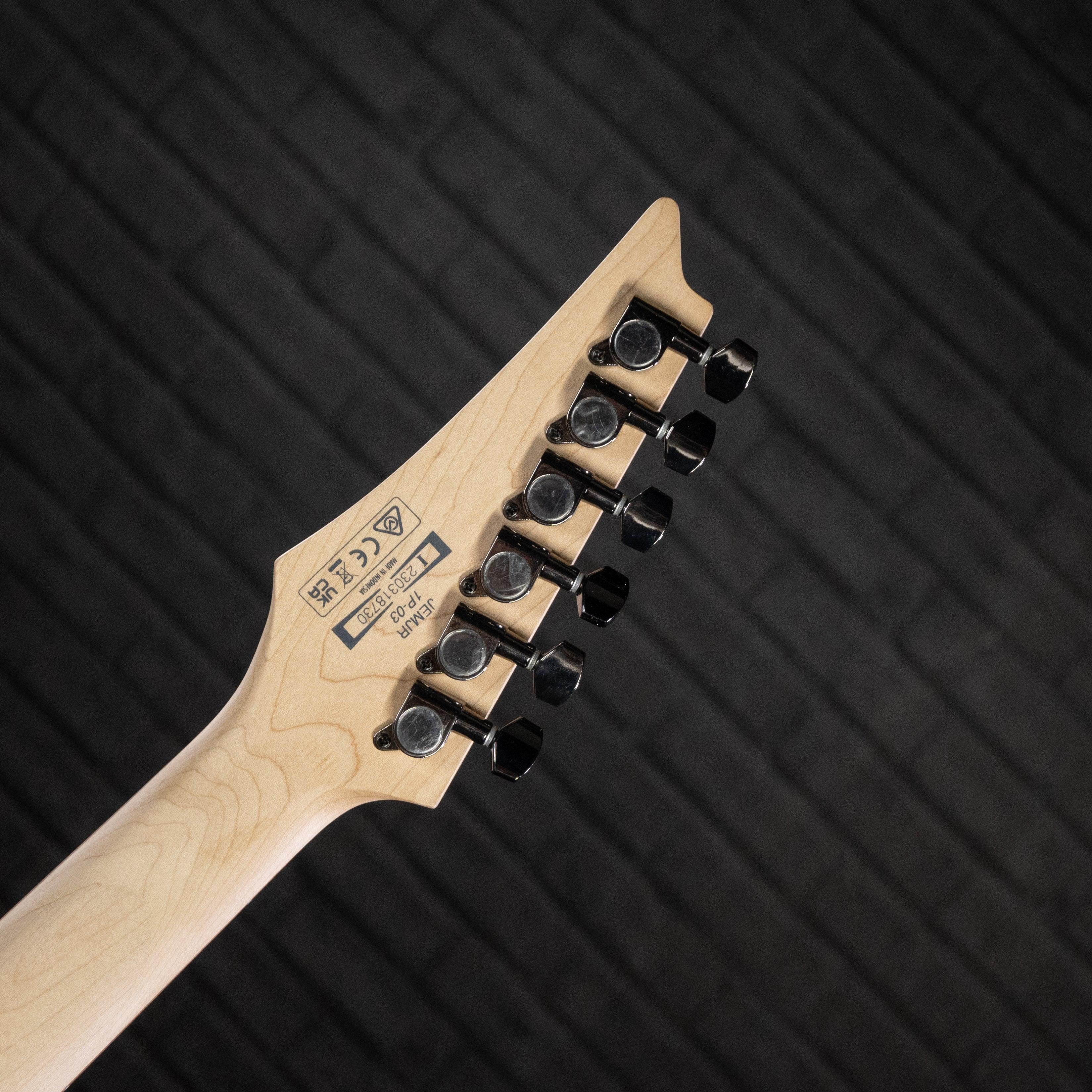 Ibanez Steve Vai JEMJR Electric Guitar (Black) - Impulse Music Co.