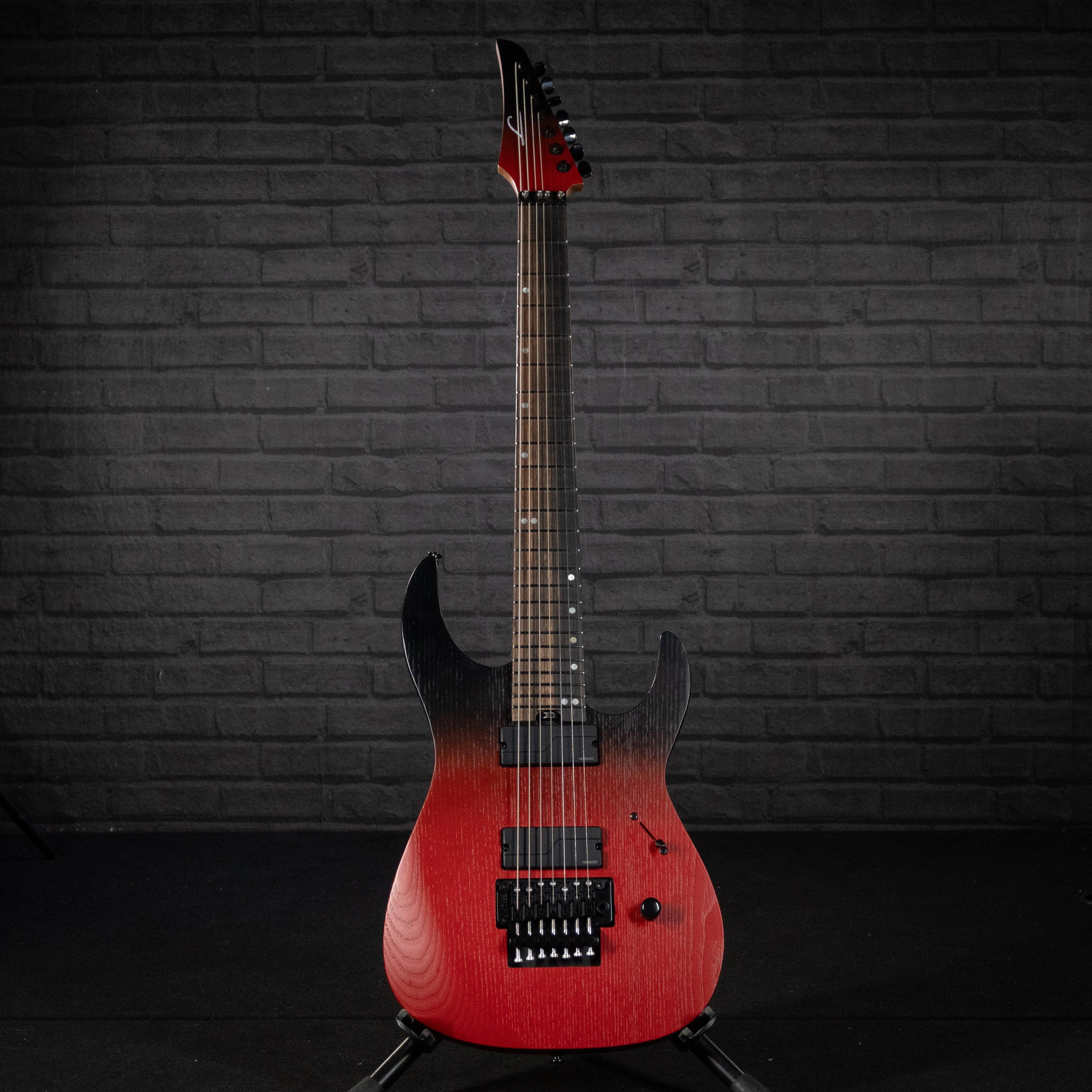 Legator N7FR Floyd Rose 7-String Electric Guitar (Crimson Fade) - Impulse Music Co.