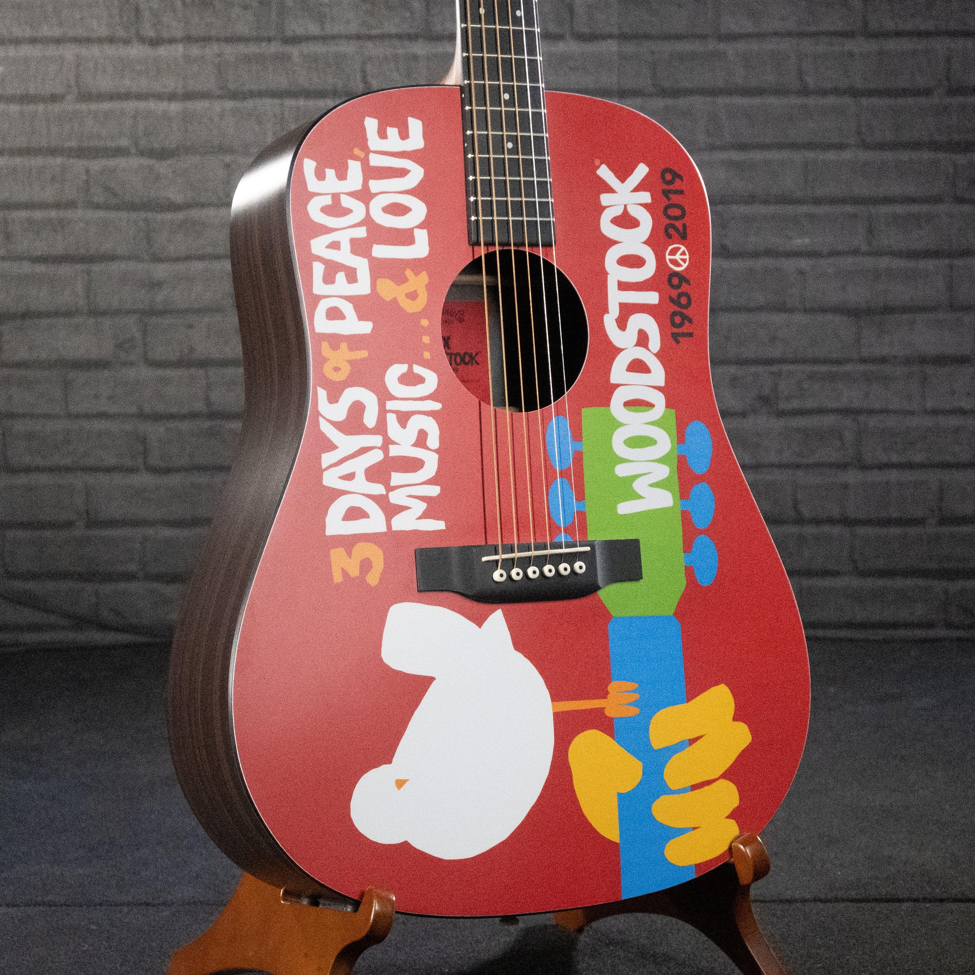 Martin DX Woodstock 50th Anniversary HPL Dreadnought Acoustic Guitar - Impulse Music Co.