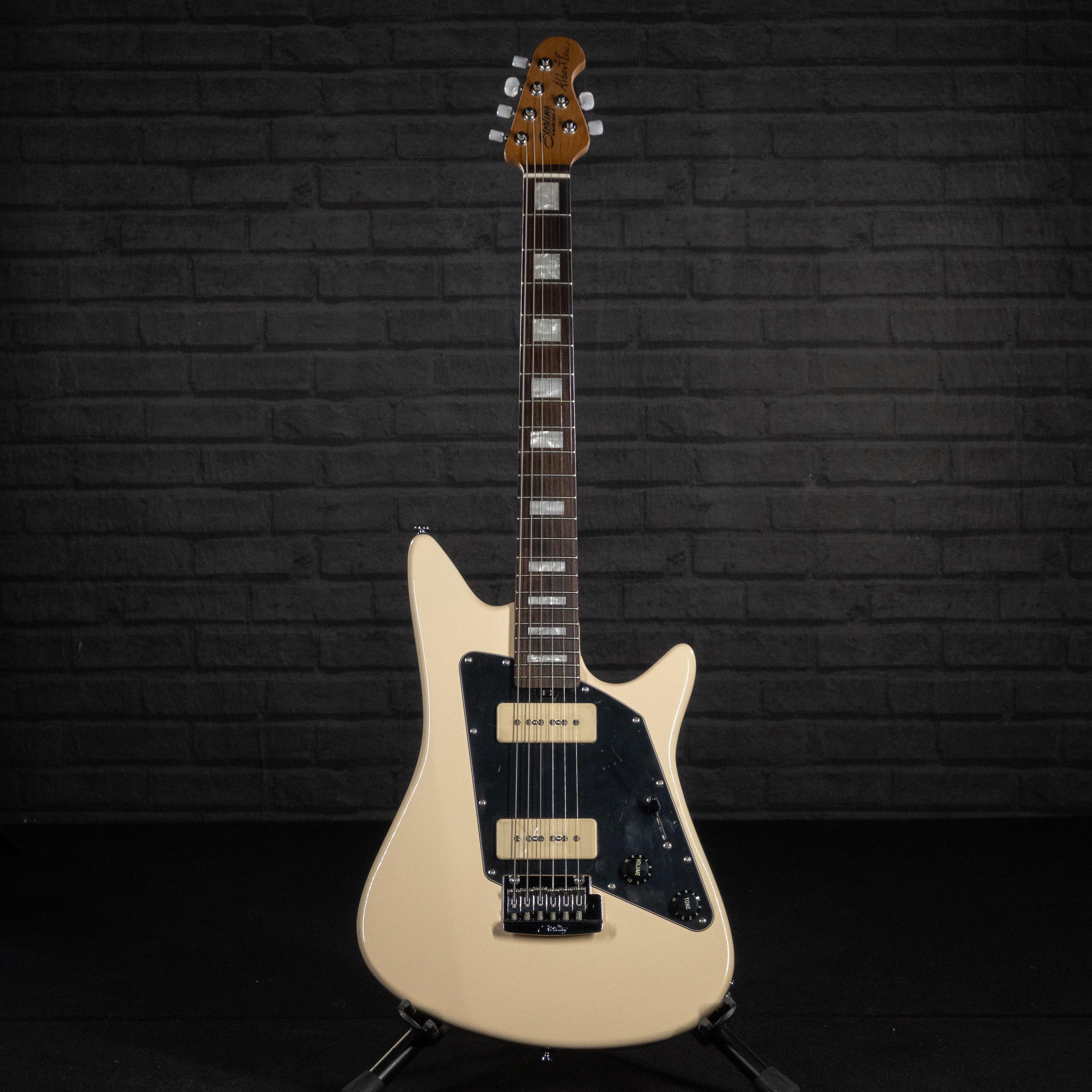 Sterling by Music Man Albert Lee AL40P Electric Guitar (Vintage Cream) - Impulse Music Co.