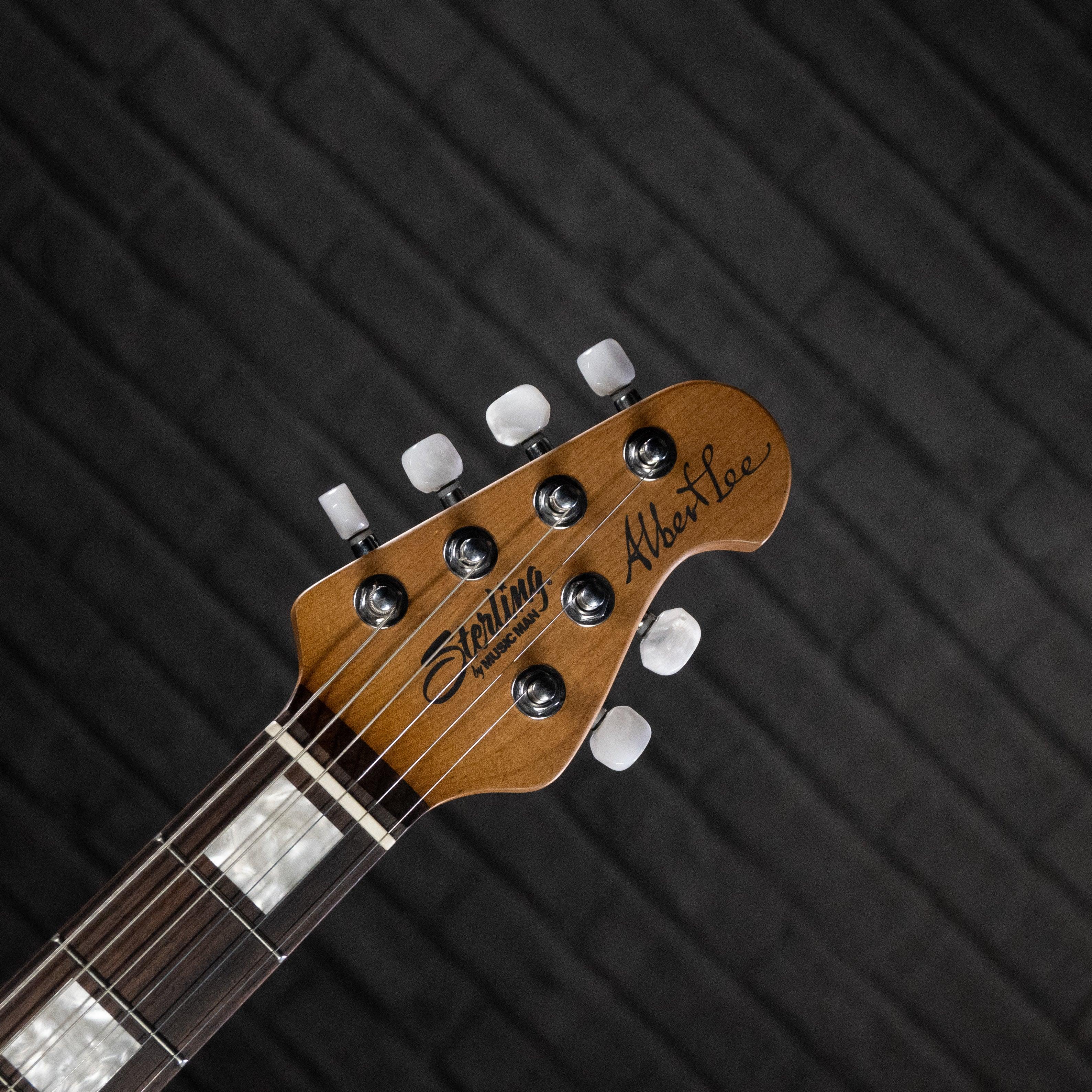 Sterling by Music Man Albert Lee AL40P Electric Guitar (Vintage Cream) - Impulse Music Co.