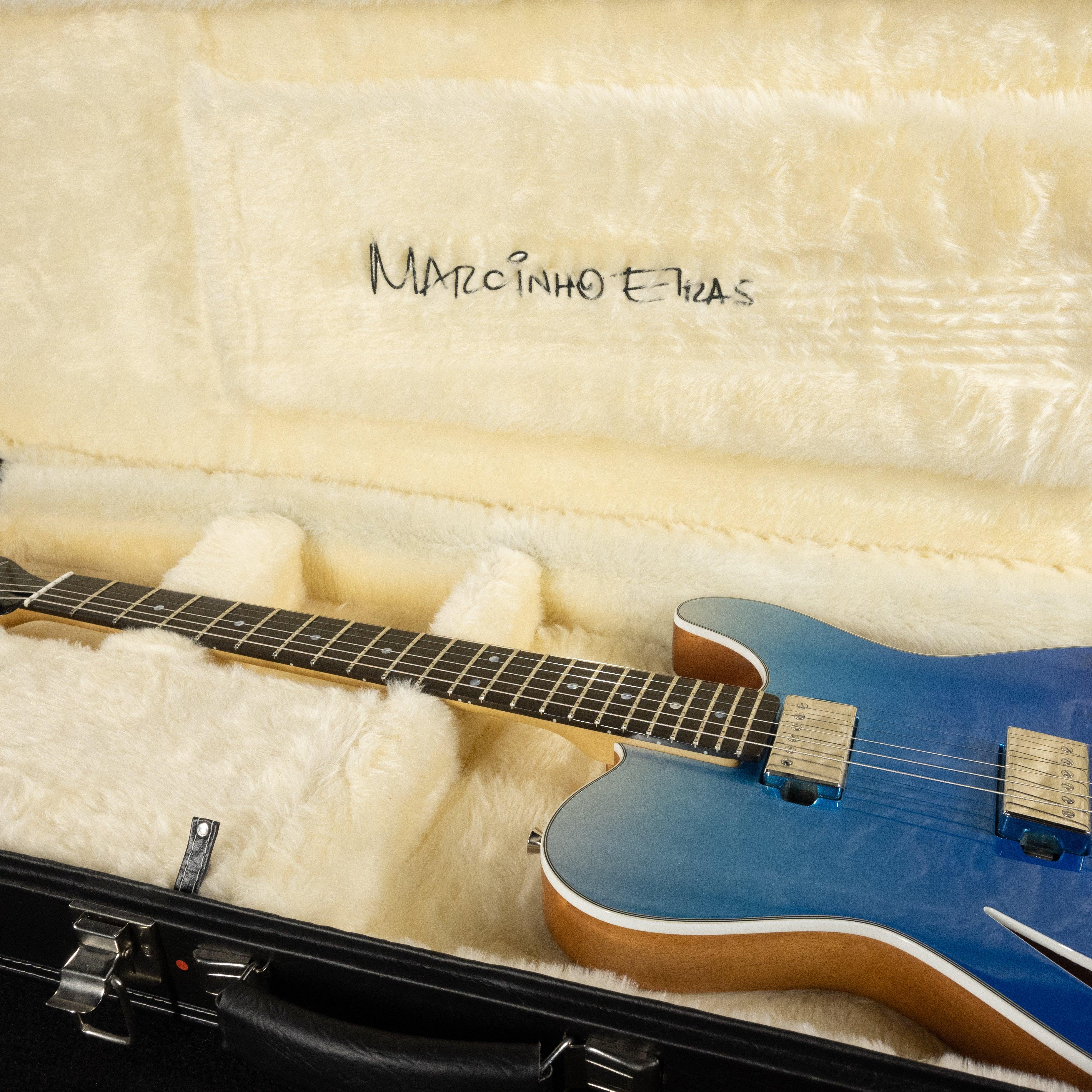 Tagima New Blues Marcinho Erias Signature (Fade Metallic Blue) - Impulse Music Co.