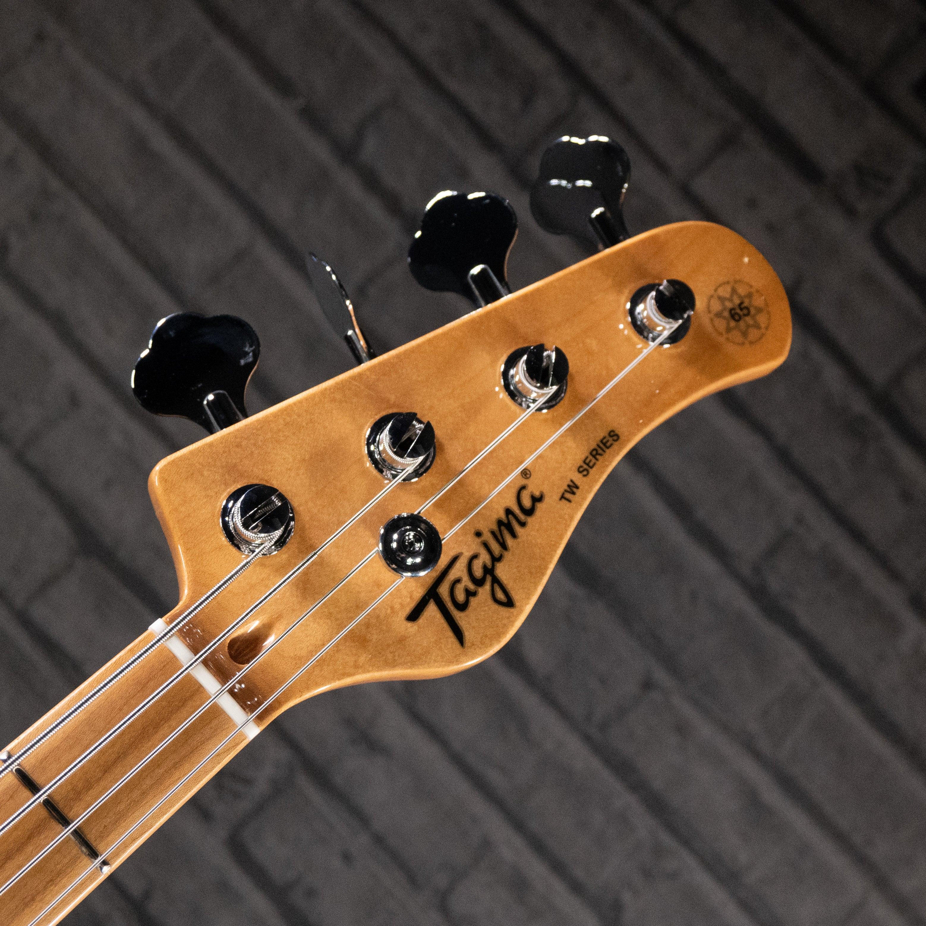 Tagima TW-65 4-String Electric Bass Guitar (Sunburst) - Impulse Music Co.