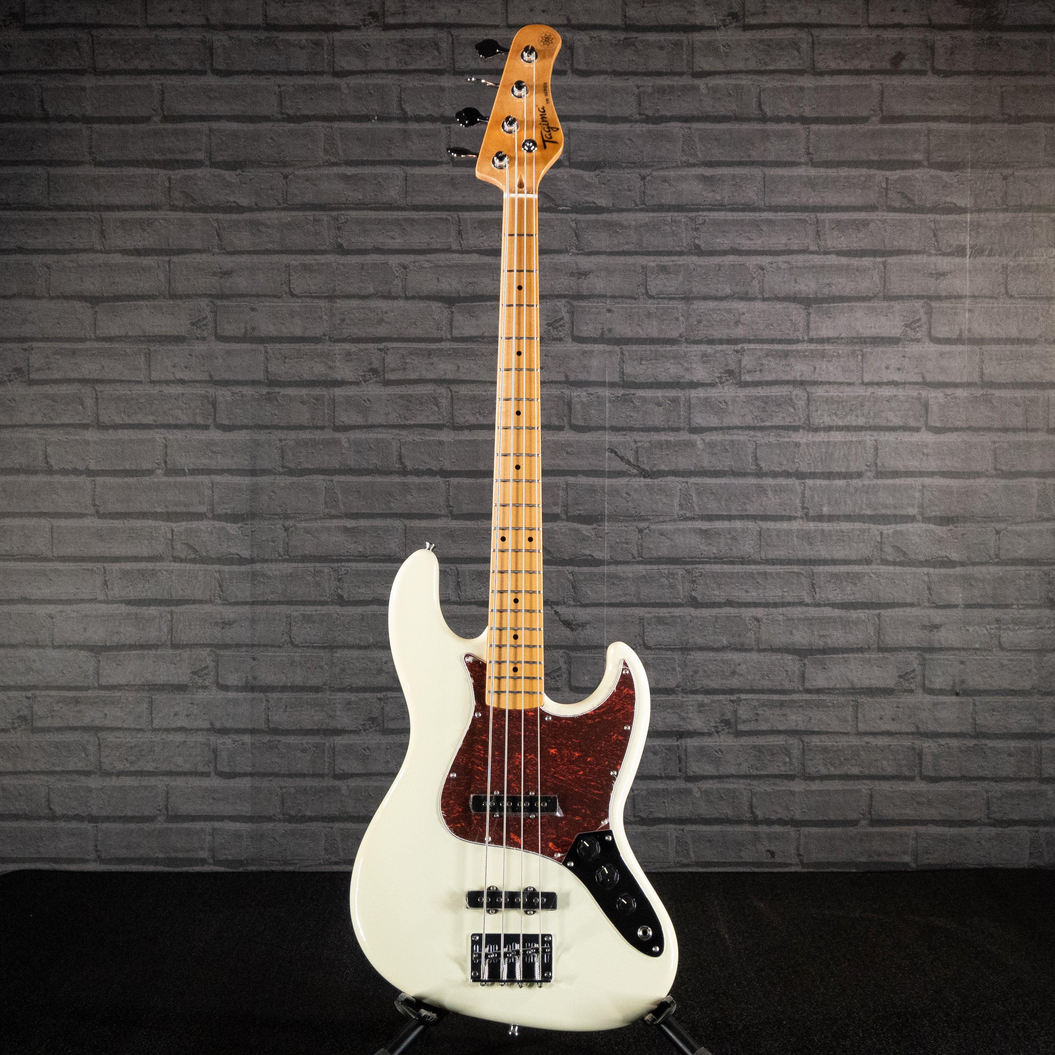 Tagima TW-73 4-String Electric Bass Guitar (Olympic White) - Impulse Music Co.