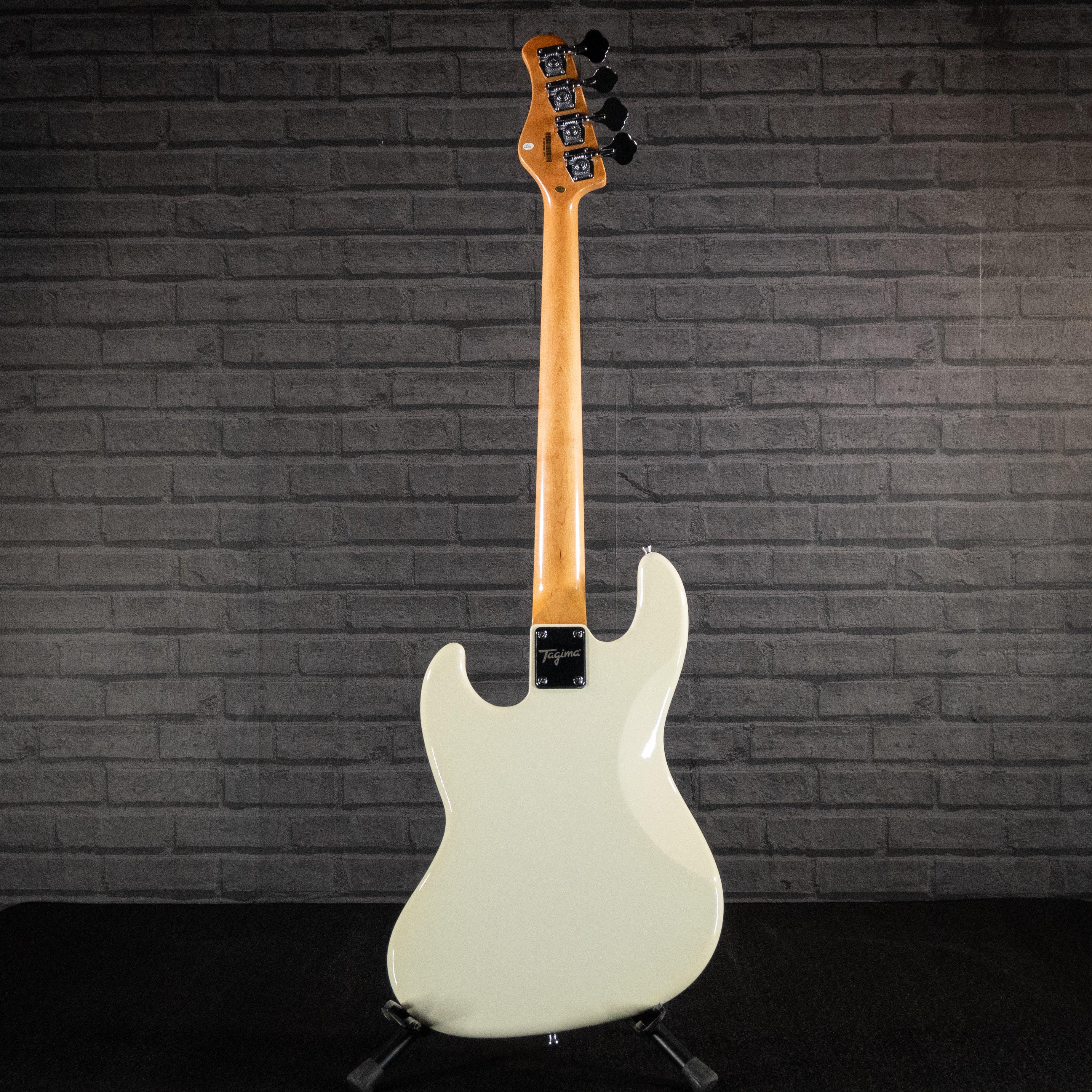 Tagima TW-73 4-String Electric Bass Guitar (Olympic White) - Impulse Music Co.