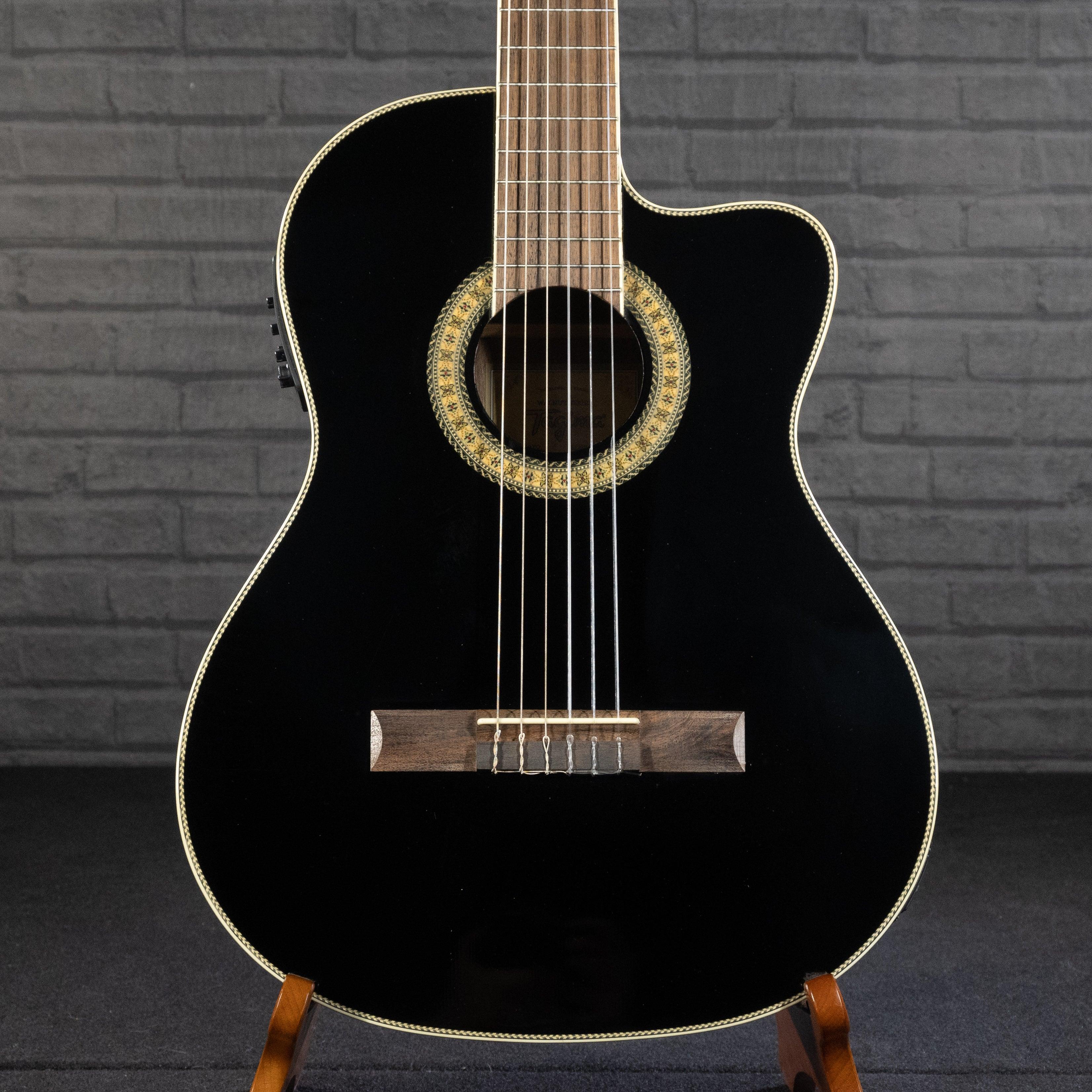 Tagima WS-10 EQ Classical Nylon Guitar (Black) - Impulse Music Co.