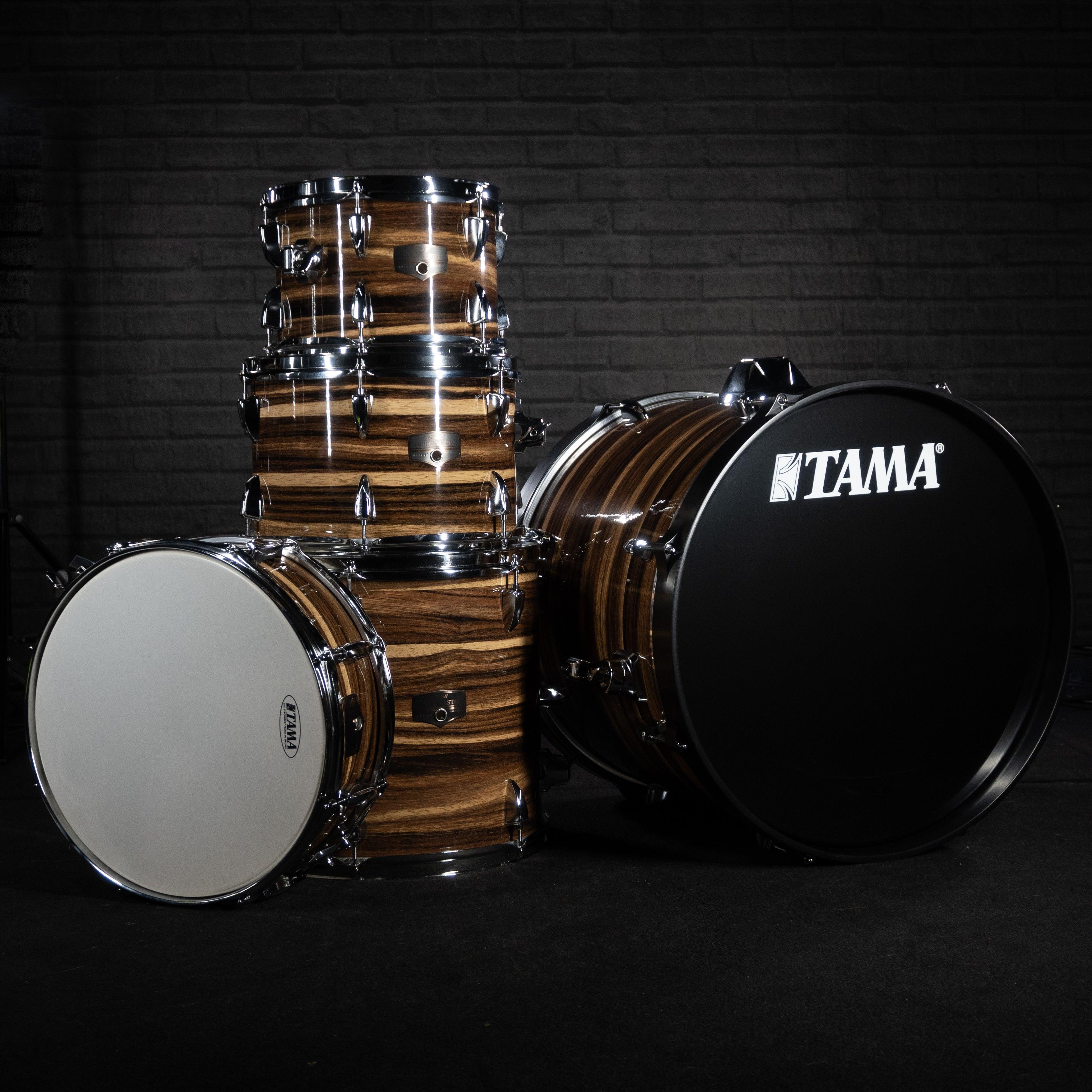 Tama Imperialstar Complete 5-Piece Drum Set With 20-Inch Kick (Coffee Teak Wrap) - Impulse Music Co.