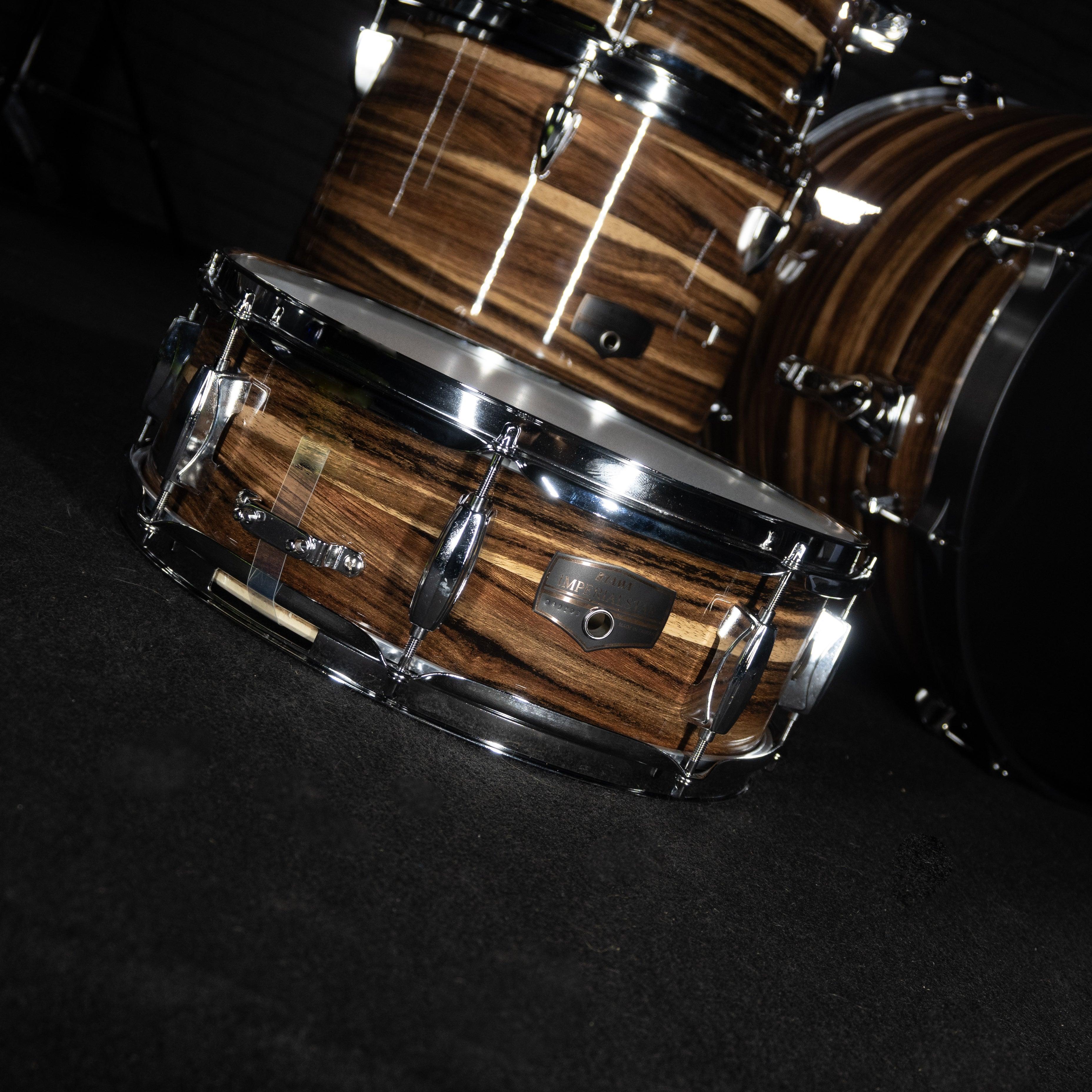 Tama Imperialstar Complete 5-Piece Drum Set With 20-Inch Kick (Coffee Teak Wrap) - Impulse Music Co.