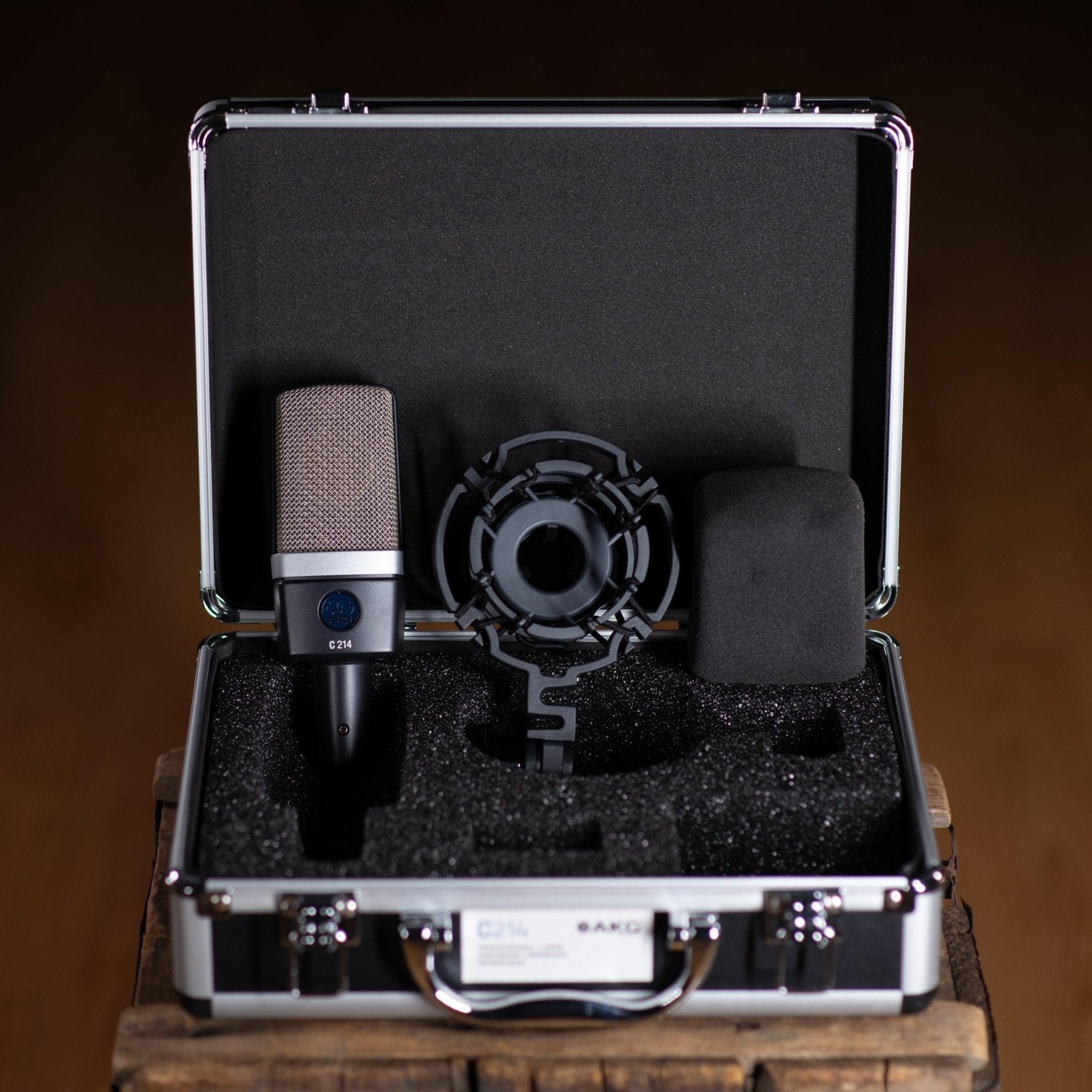 AKG C214 Diaphragm Recording Microphone - Impulse Music Co.