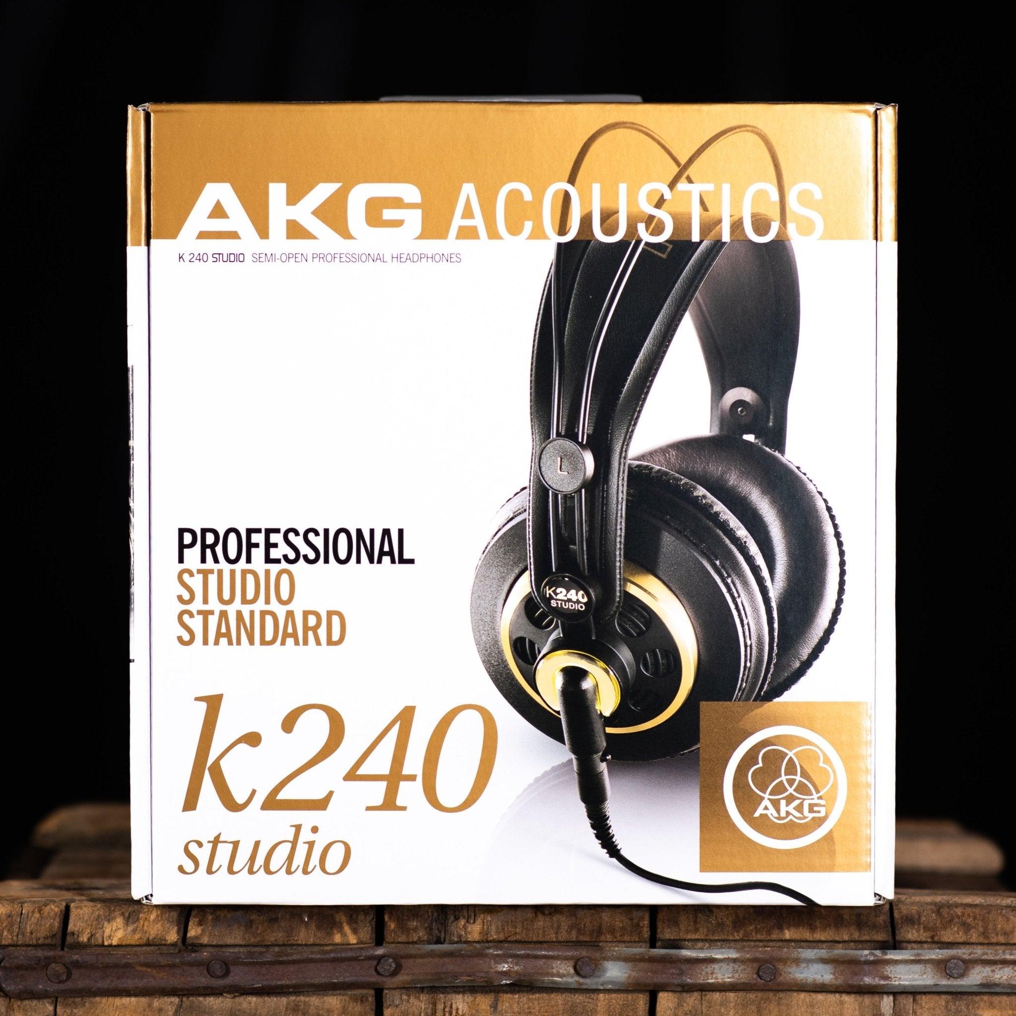 AKG K240 Studio Auriculares profesionales de estudio con envío gratuito -  Impulse Music Co.