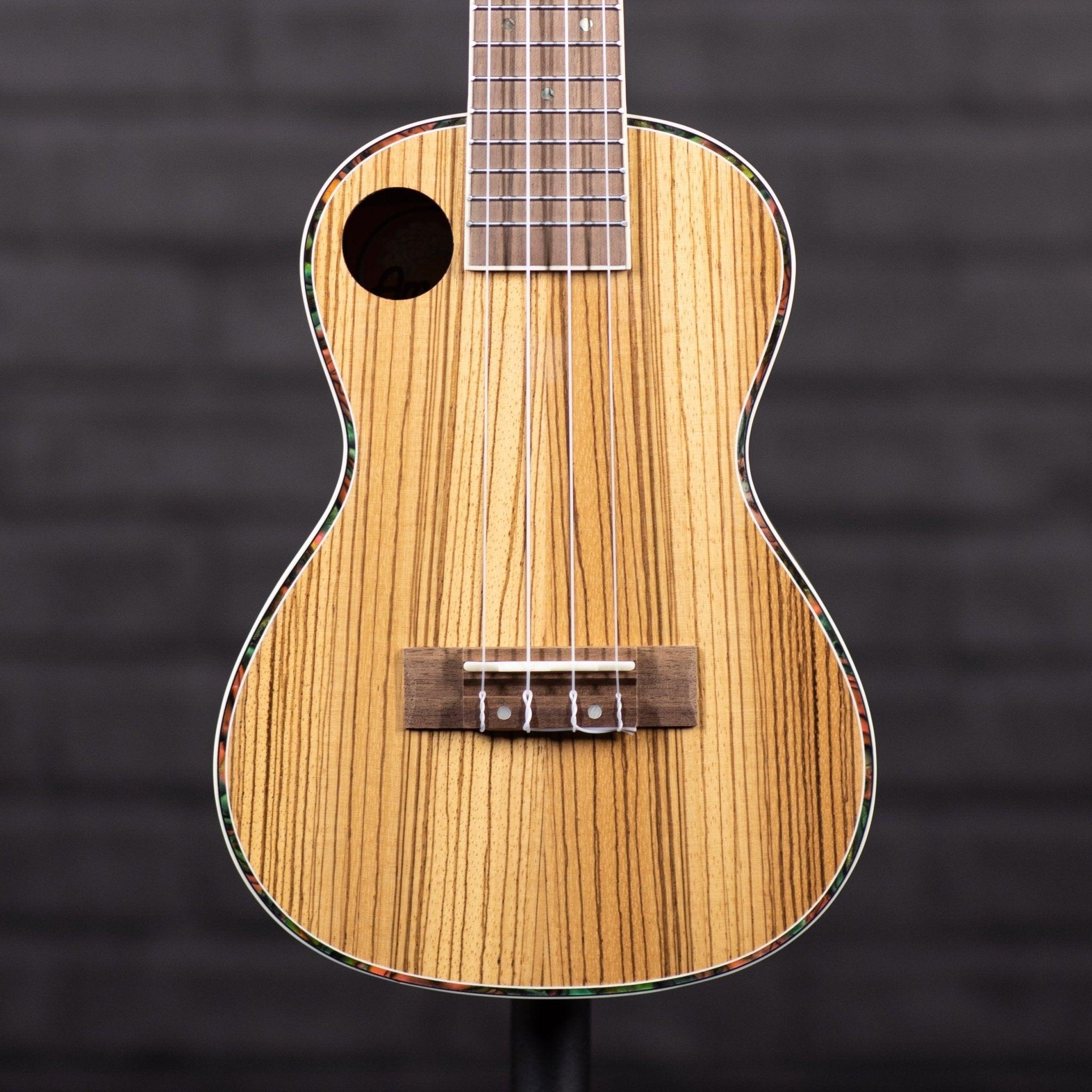 Amahi F330C Classic Zebrawood Concert Ukulele - Impulse Music Co.