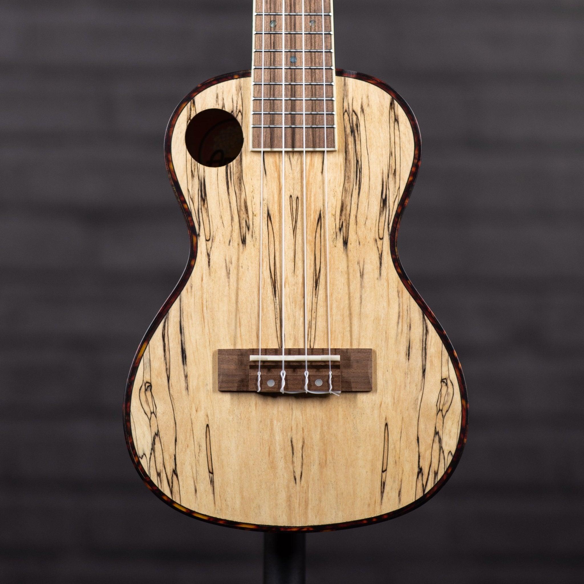 Amahi F770C Spalted Maple Concert Ukulele - Impulse Music Co.