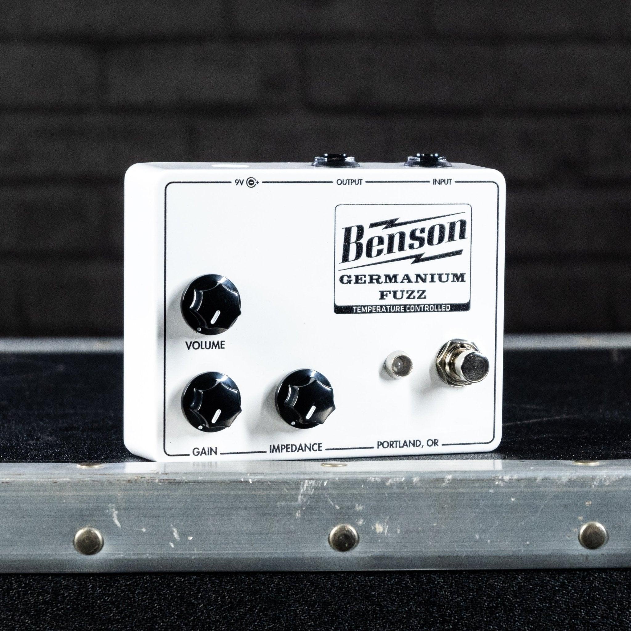 Benson Germanium Fuzz Guitar Pedal (White) - Impulse Music Co.