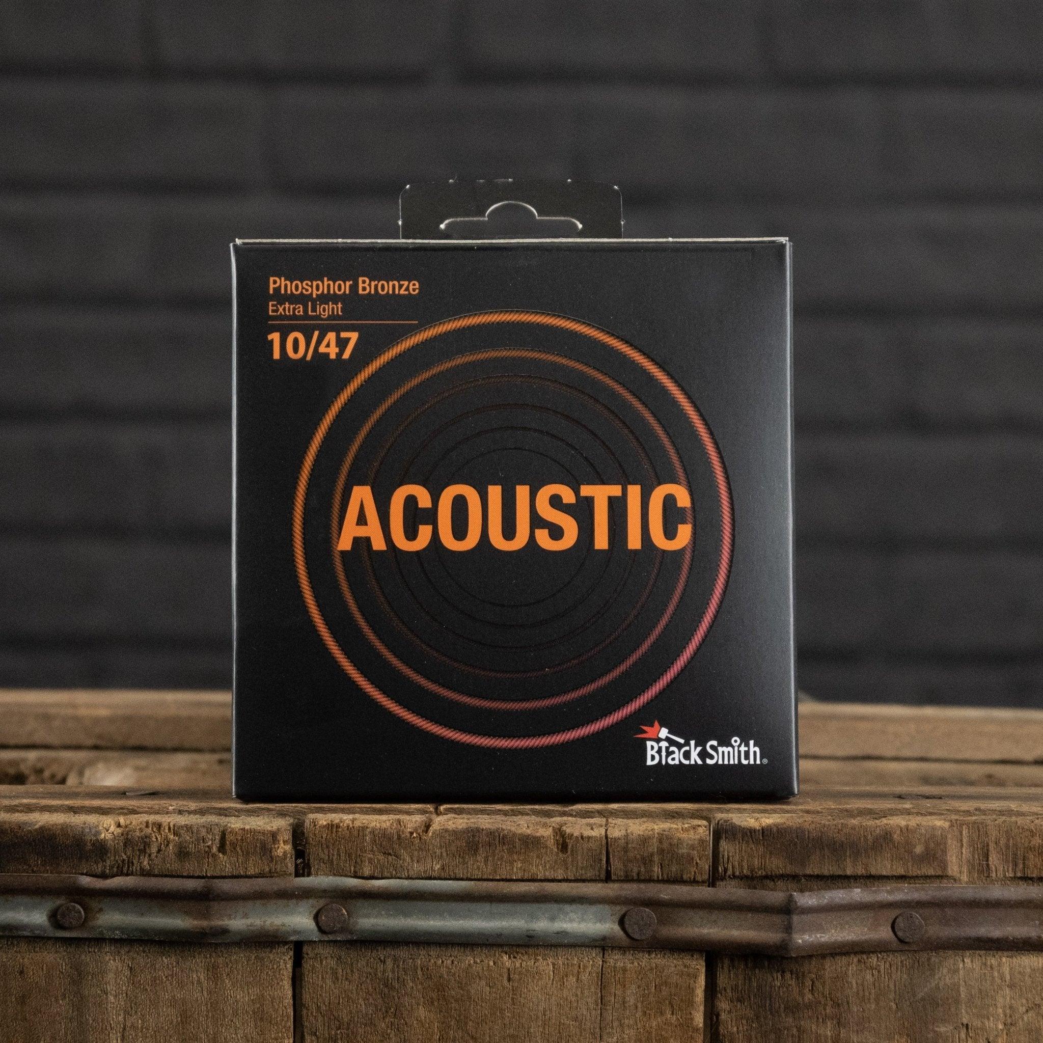 Blacksmith Phosphor Bronze Extra Light 10/47 Acoustic Guitar Strings - Impulse Music Co.