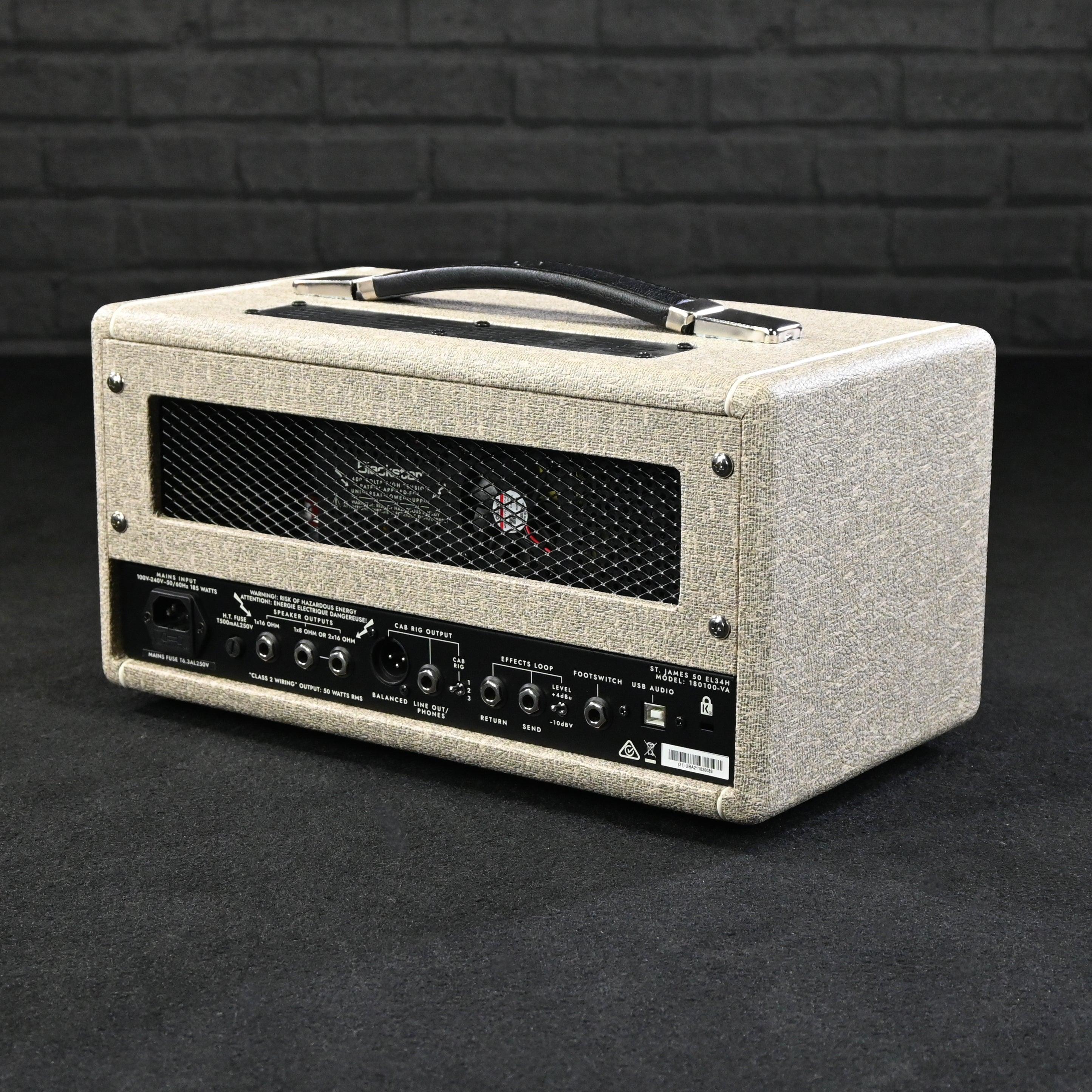 Blackstar St. James 50 EL34 Guitar Amplifier Head - Impulse Music Co.