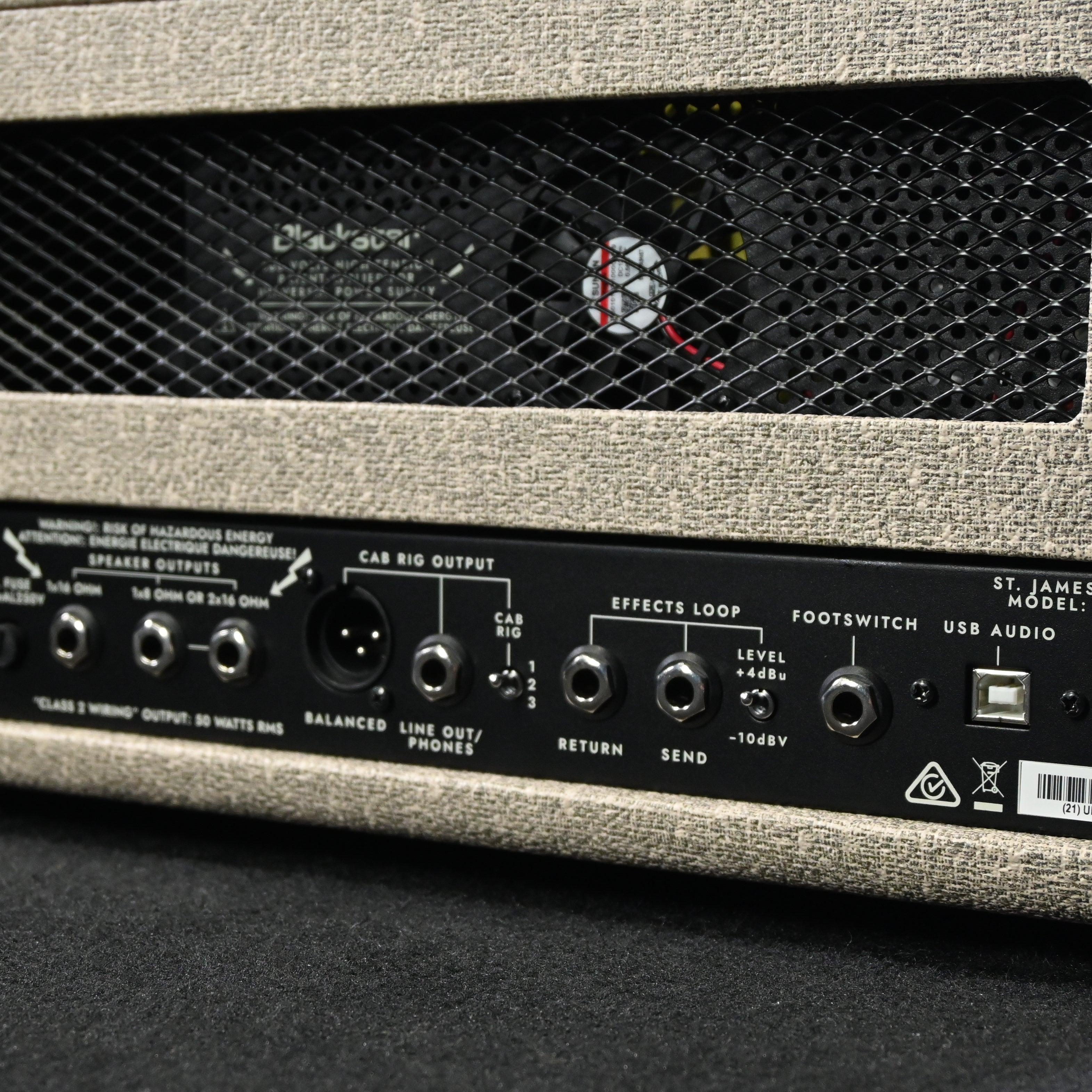 Blackstar St. James 50 EL34 Guitar Amplifier Head - Impulse Music Co.