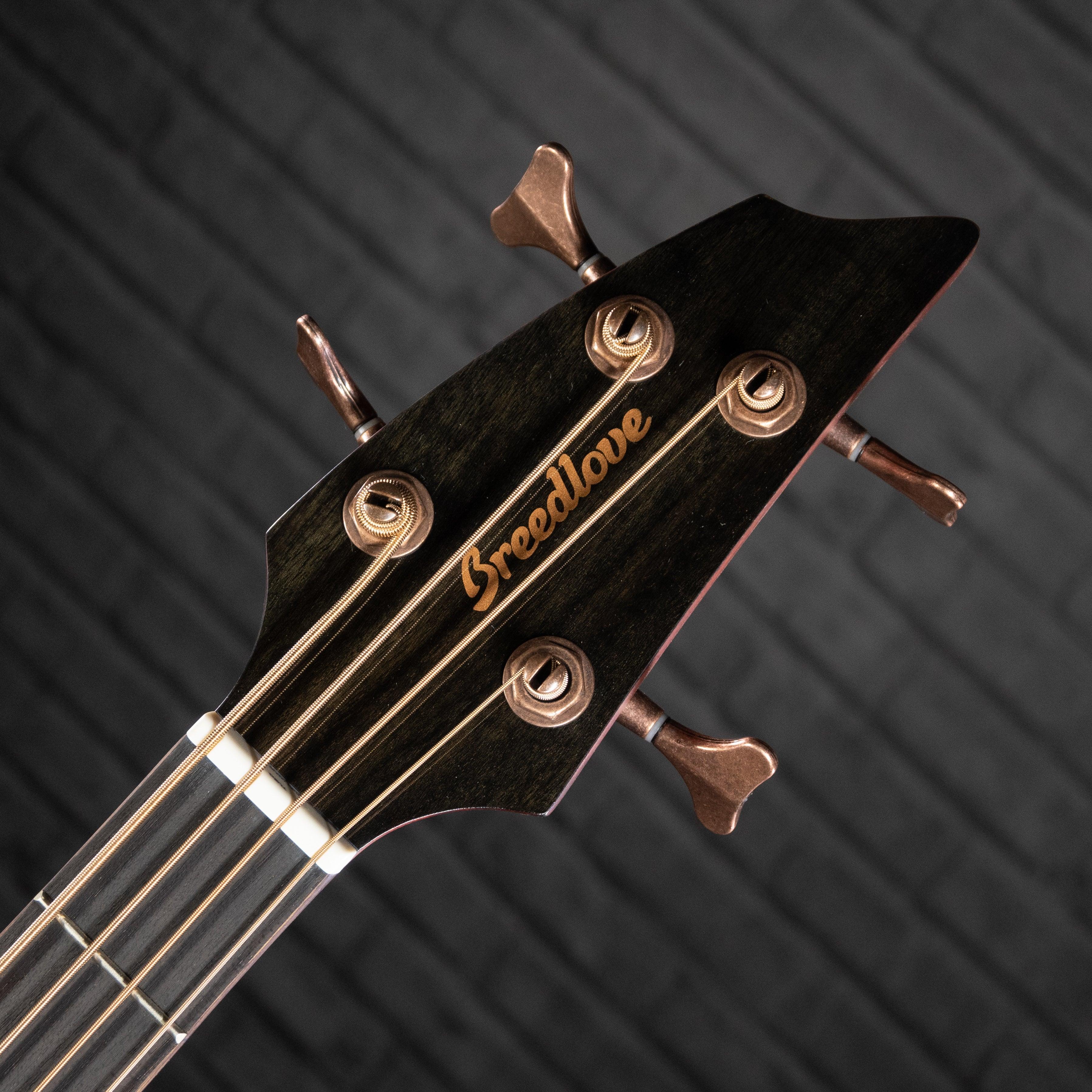 Breedlove ECO Pursuit Exotic S Concert CE Acoustic Bass Guitar (Sunset Burst Myrtlewood) - Impulse Music Co.