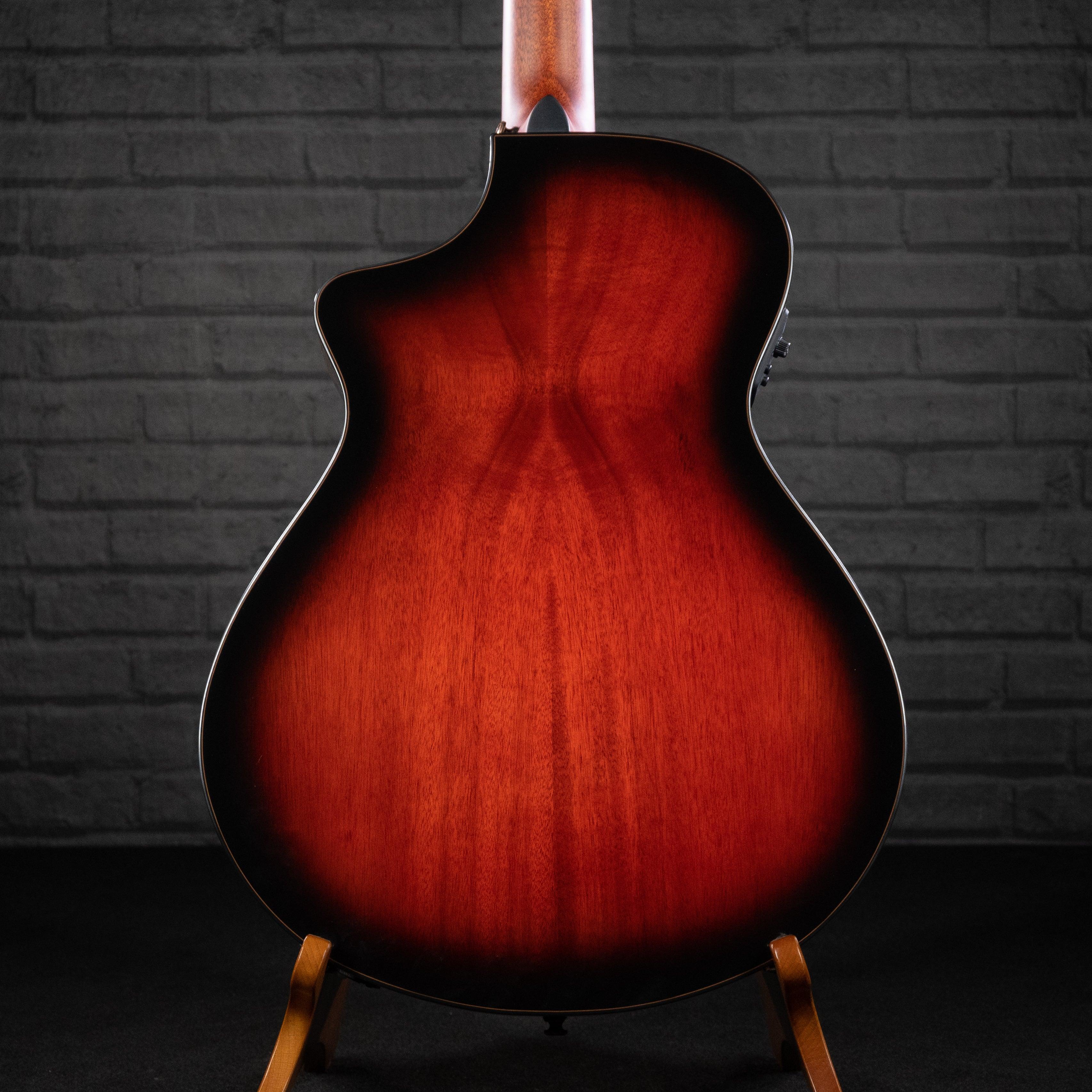 Breedlove ECO Pursuit Exotic S Concert CE Acoustic Bass Guitar (Sunset Burst Myrtlewood) - Impulse Music Co.