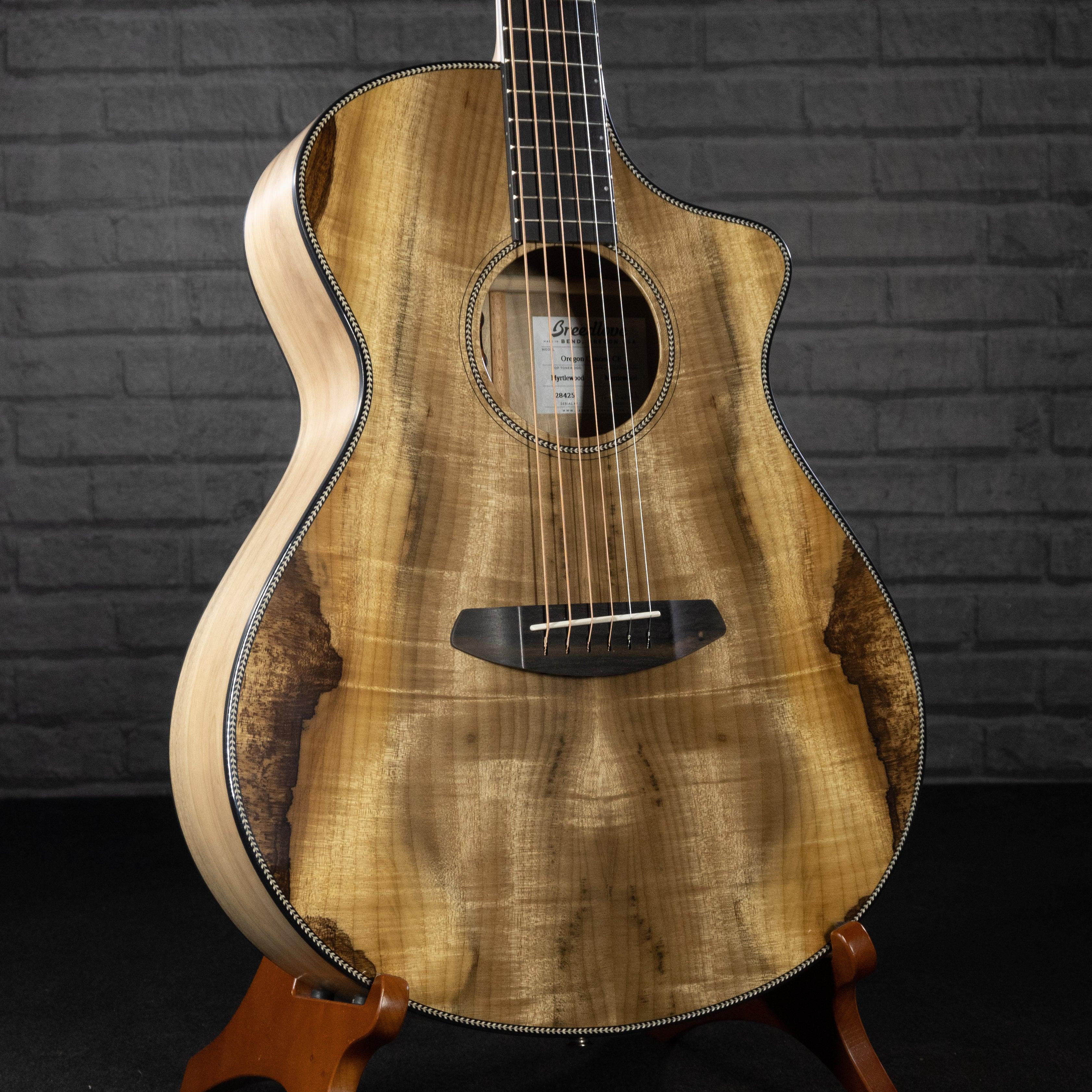 Breedlove Oregon Concert CE Myrtlewood Acoustic-Electric Guitar - Impulse Music Co.