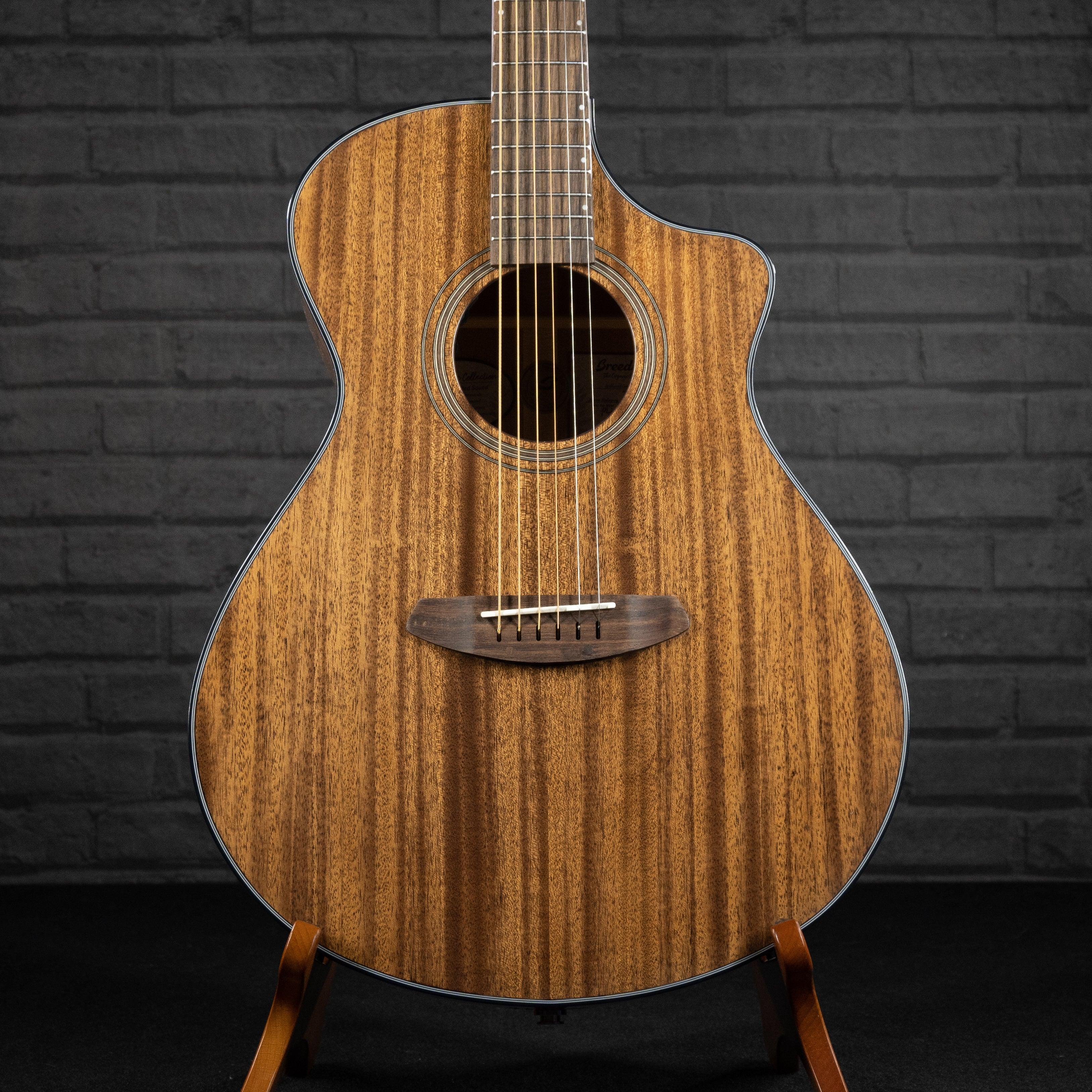 Breedlove Organic Wildwood Concert Satin CE African Mahogany - Impulse Music Co.