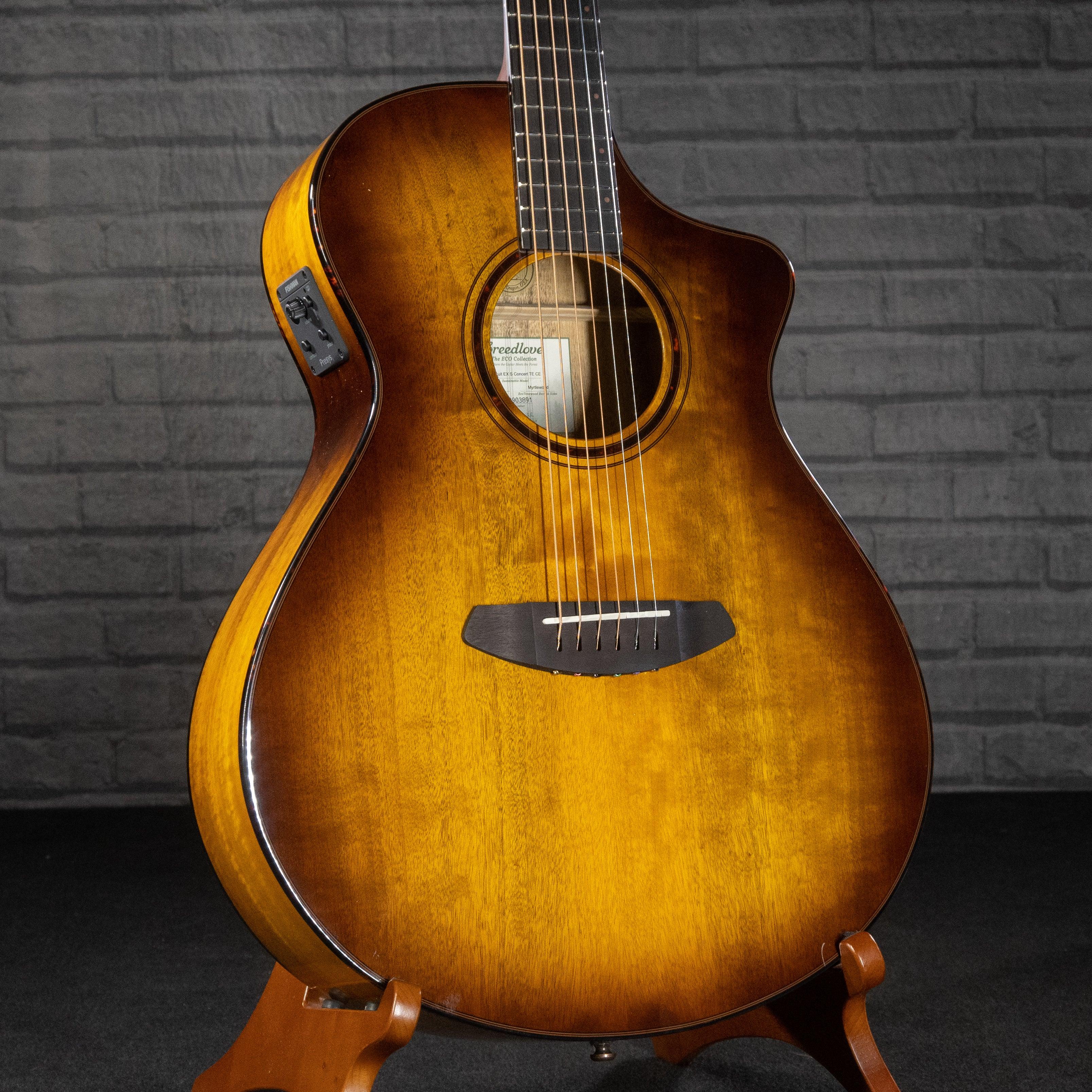 Breedlove Pursuit EX S Concertina TE CE (Tigers Eye Finish) - Impulse Music Co.