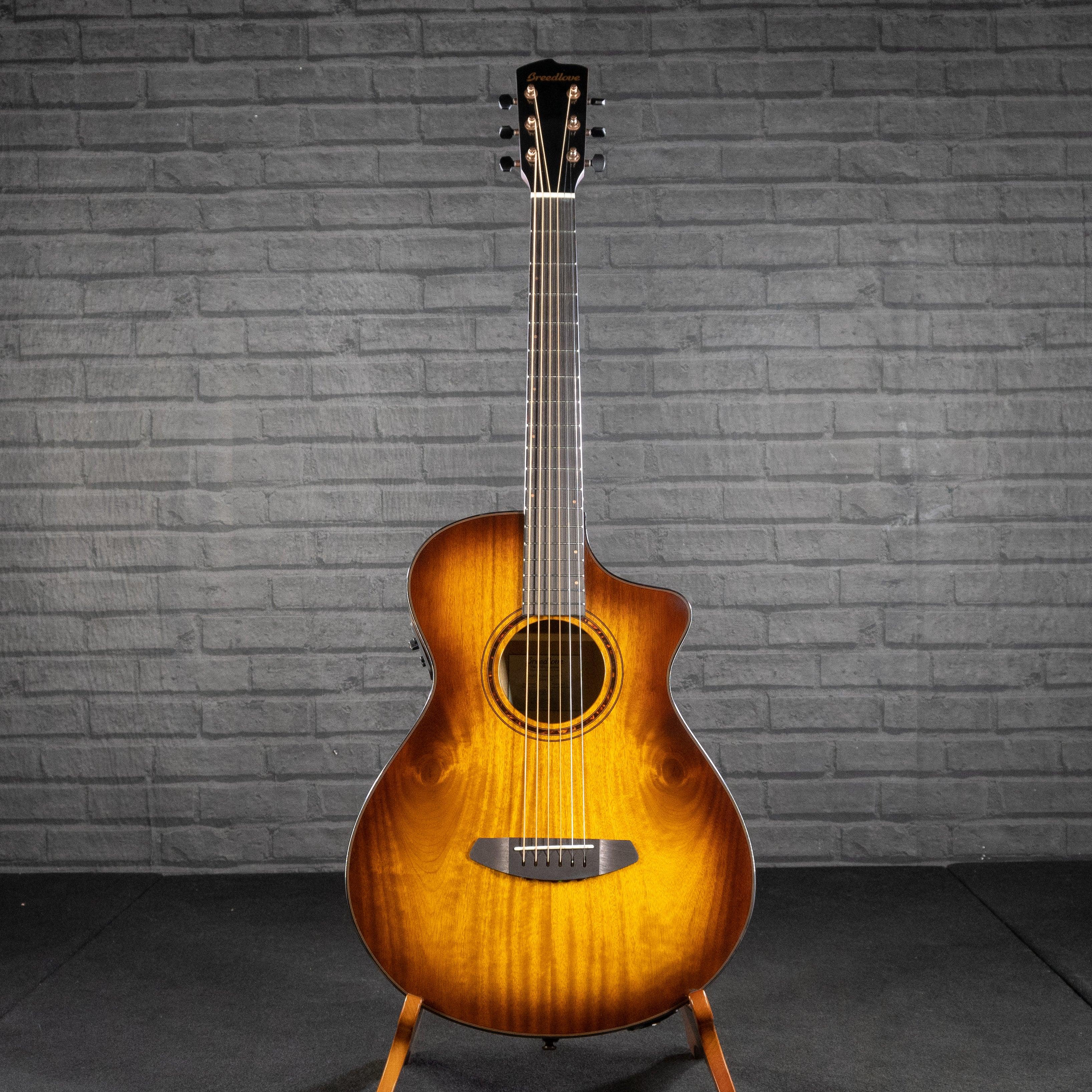 Breedlove Pursuit EX S Concertina TE CE (Tigers Eye Finish) - Impulse Music Co.