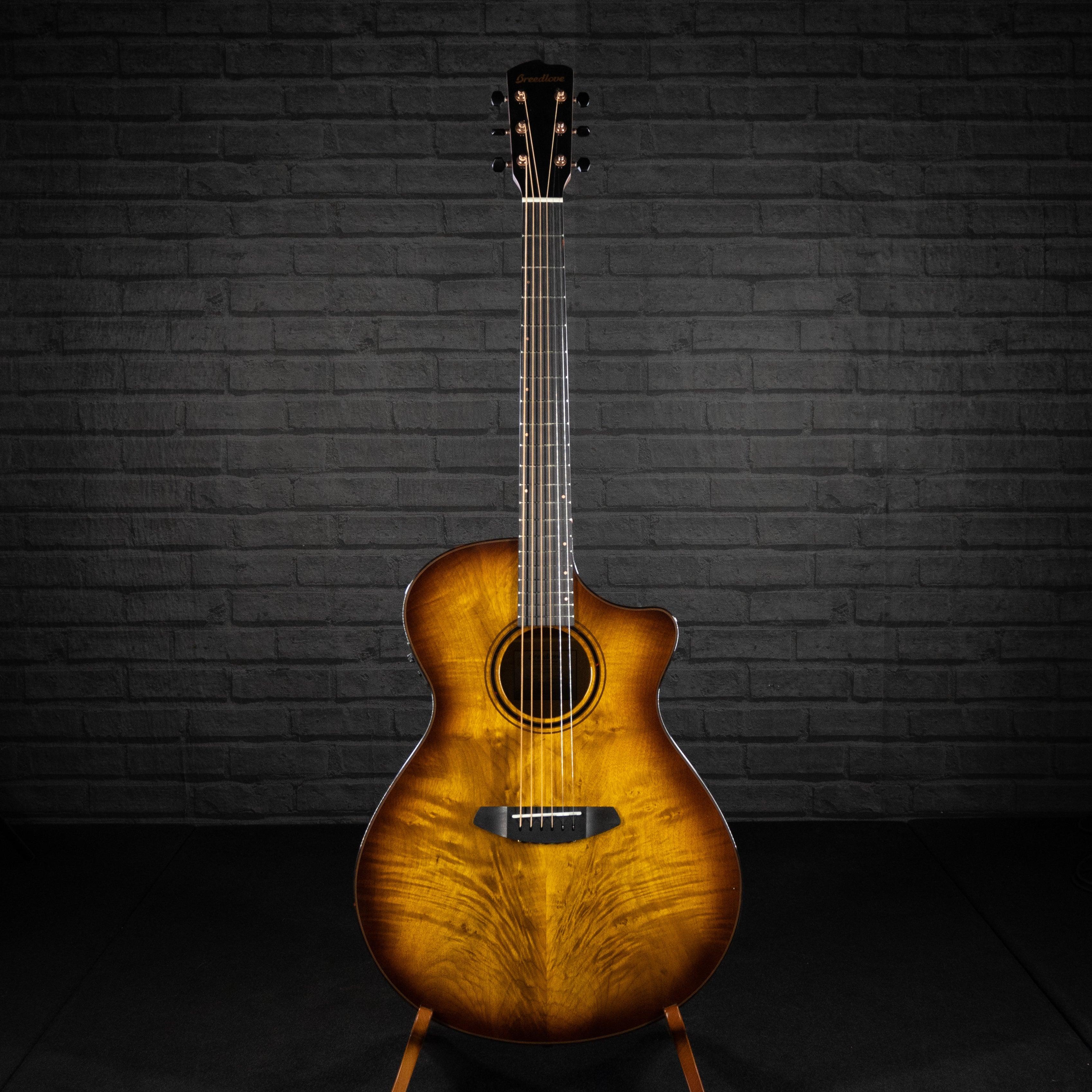 Breedlove Pursuit Exotic S Concert Tiger's Eye B-STOCK - Impulse Music Co.