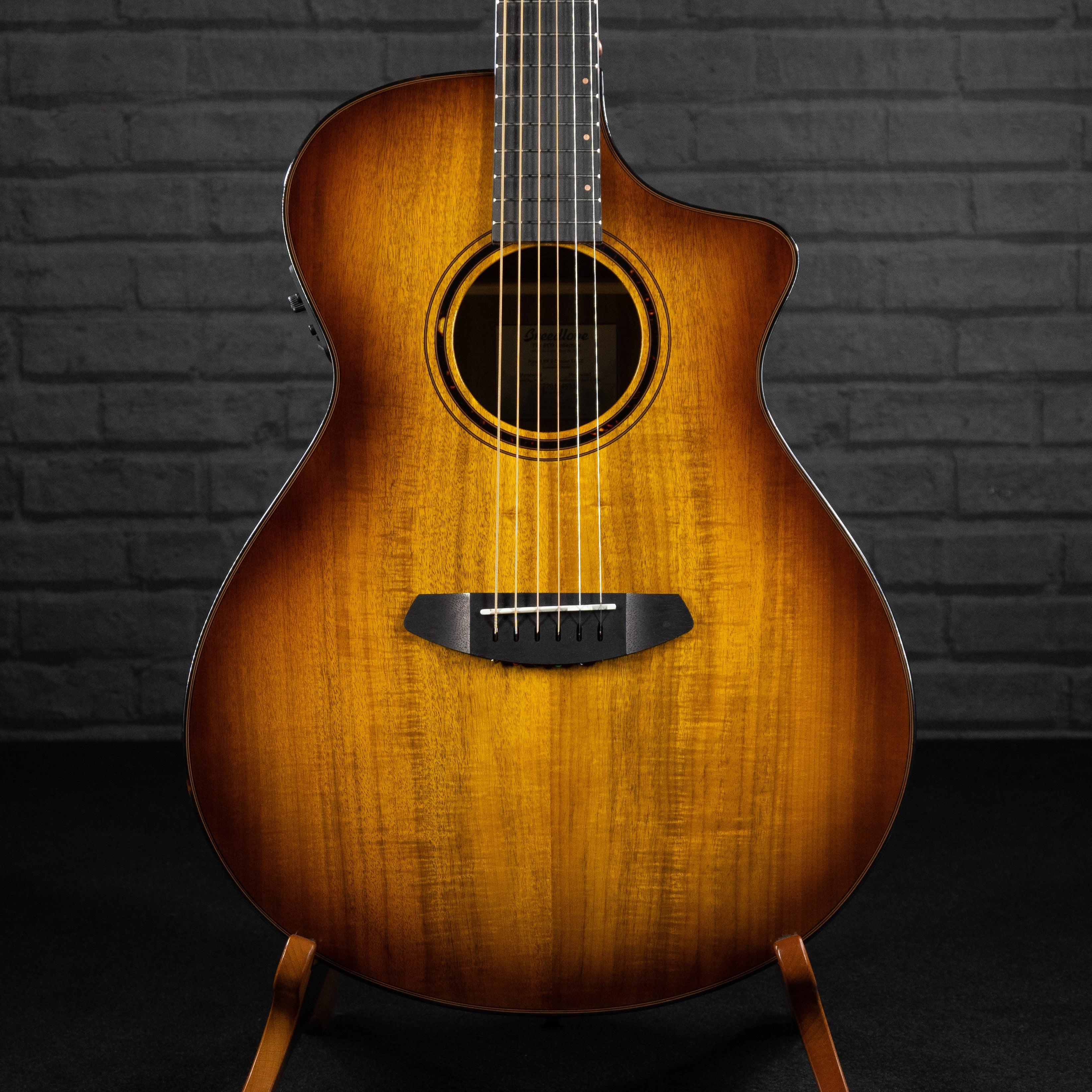 Breedlove Pursuit Exotic S Concert Tiger's Eye CE - Impulse Music Co.