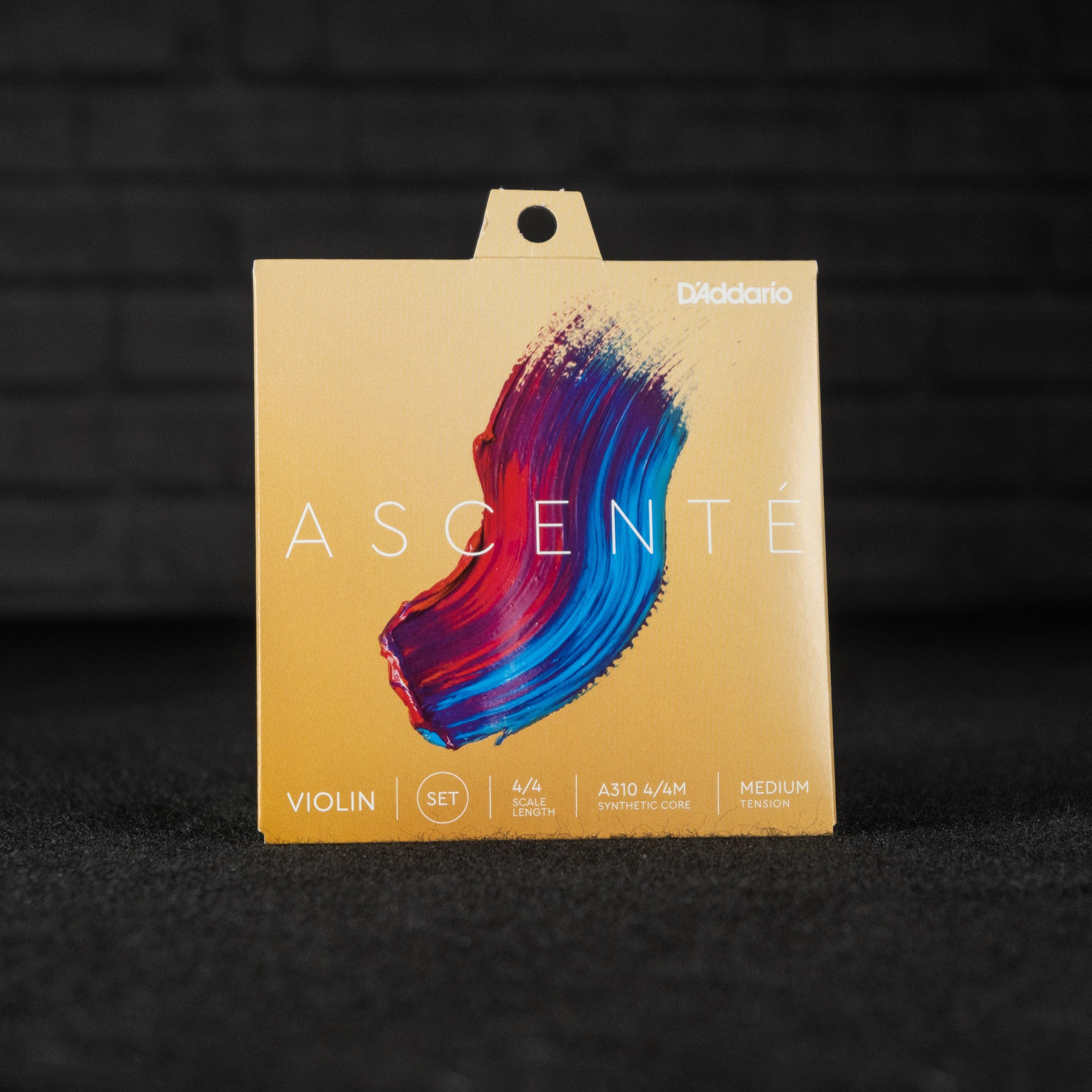 D'Addario Ascenté Violin String Set 4/4 Scale Medium - Impulse Music Co.