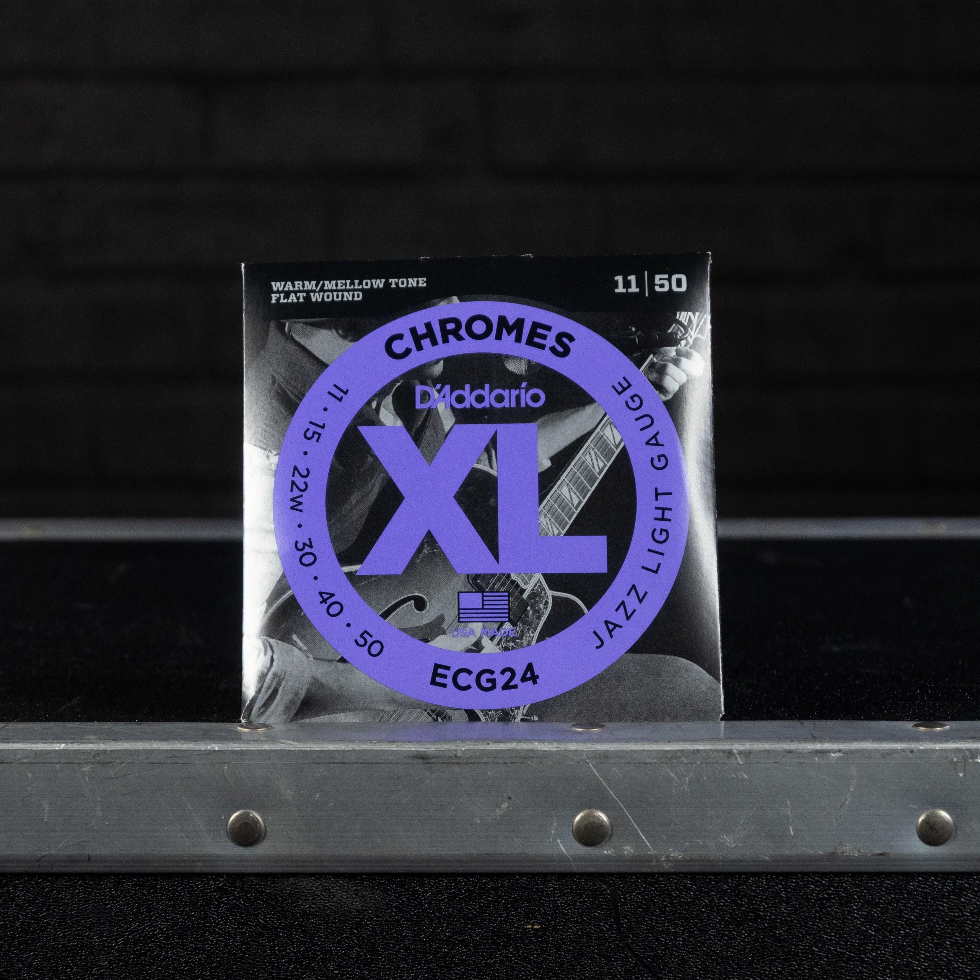 D'Addario XL ECG 24 Chromes Flat Wound - Impulse Music Co.