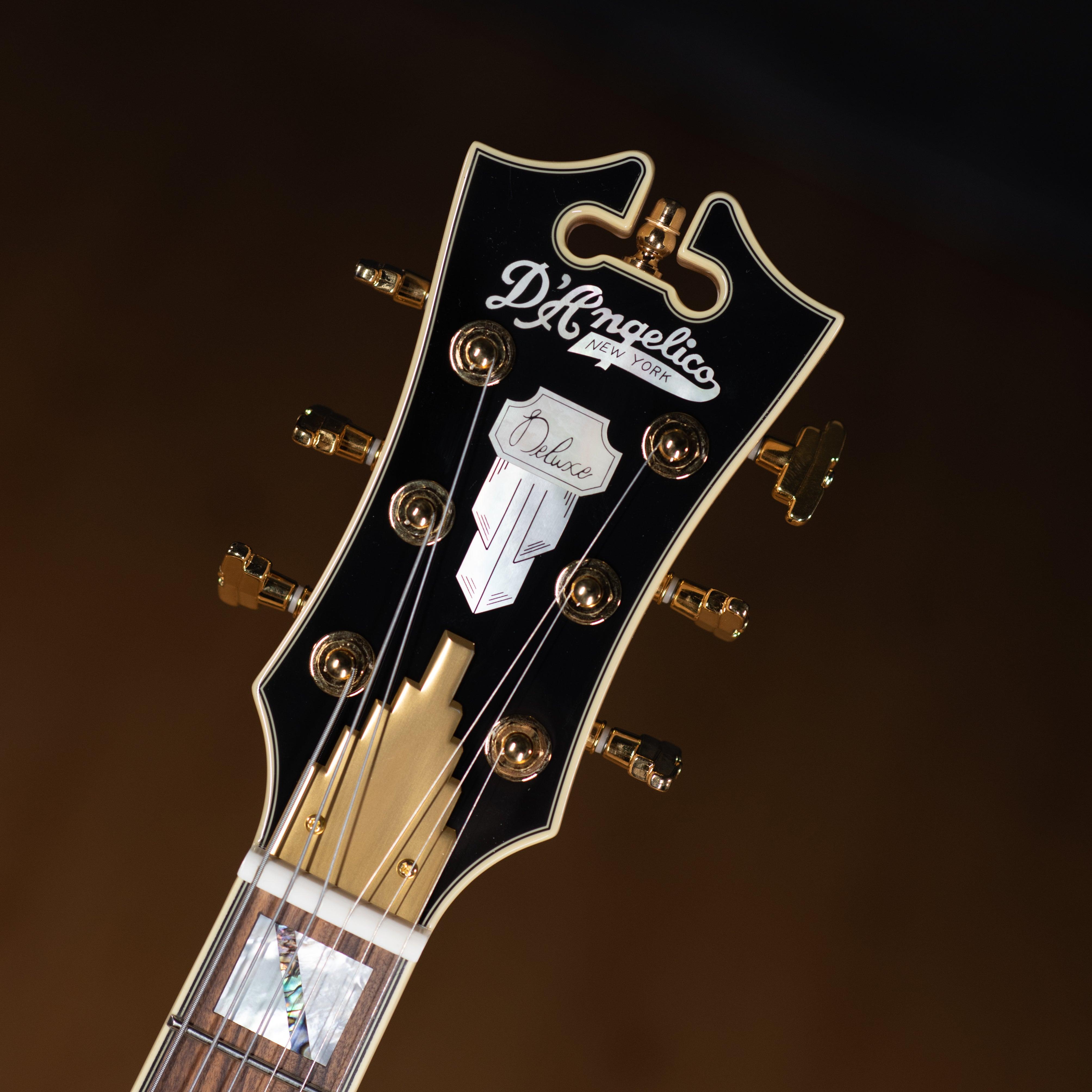 D'Angelico Deluxe Atlantic Vintage White - Impulse Music Co.