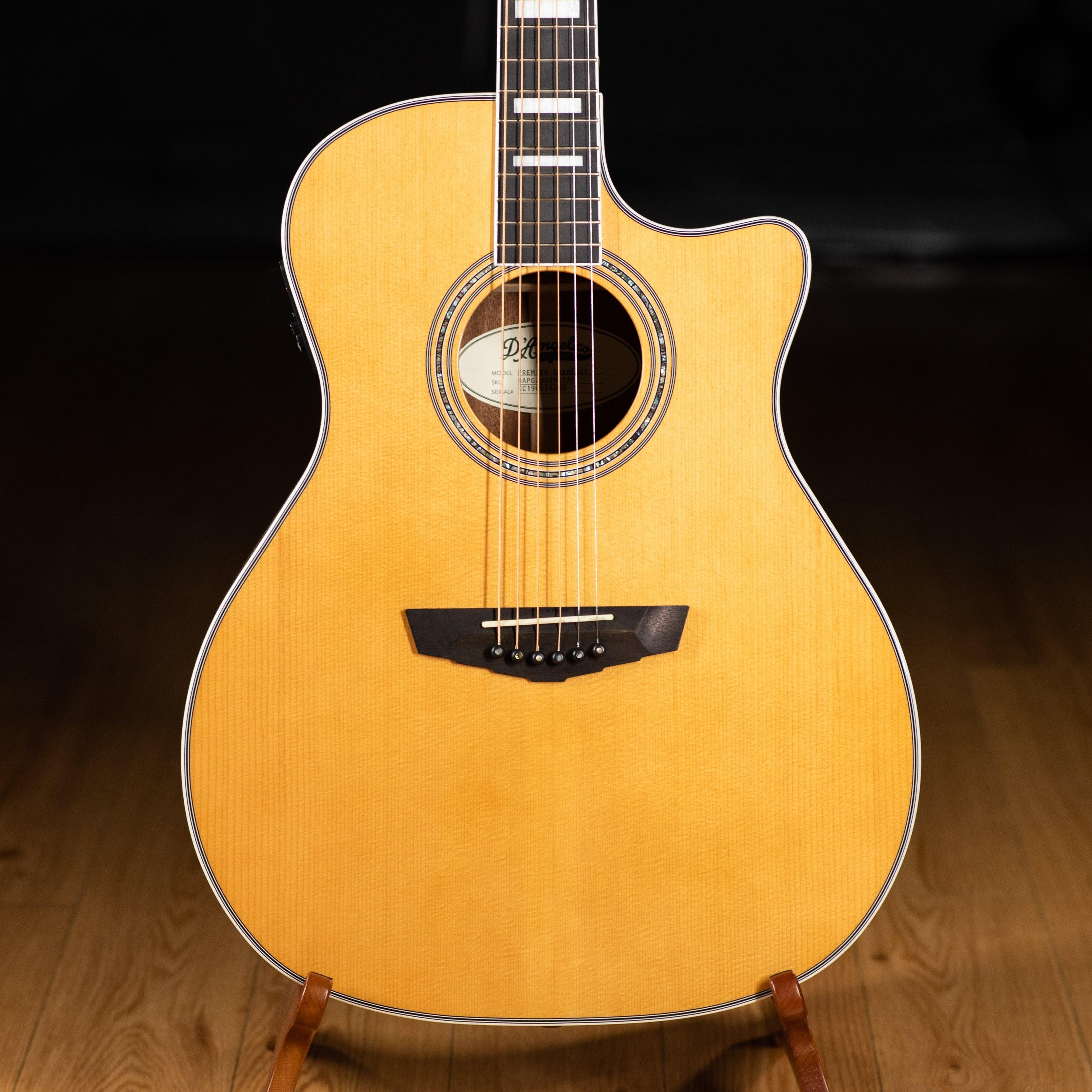 D'Angelico Premier Gramercy Vintage Natural - Impulse Music Co.