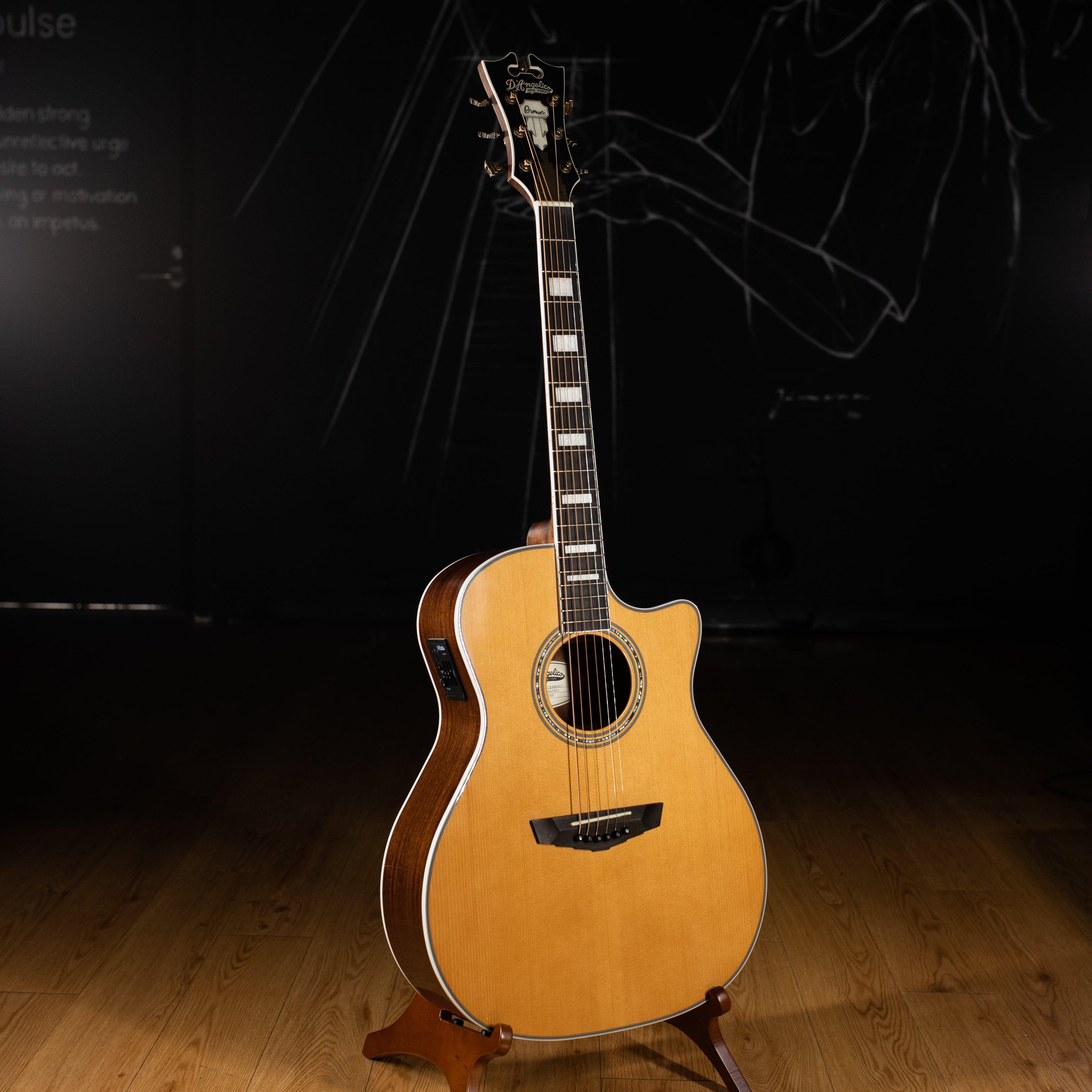 D'Angelico Premier Gramercy Vintage Natural - Impulse Music Co.