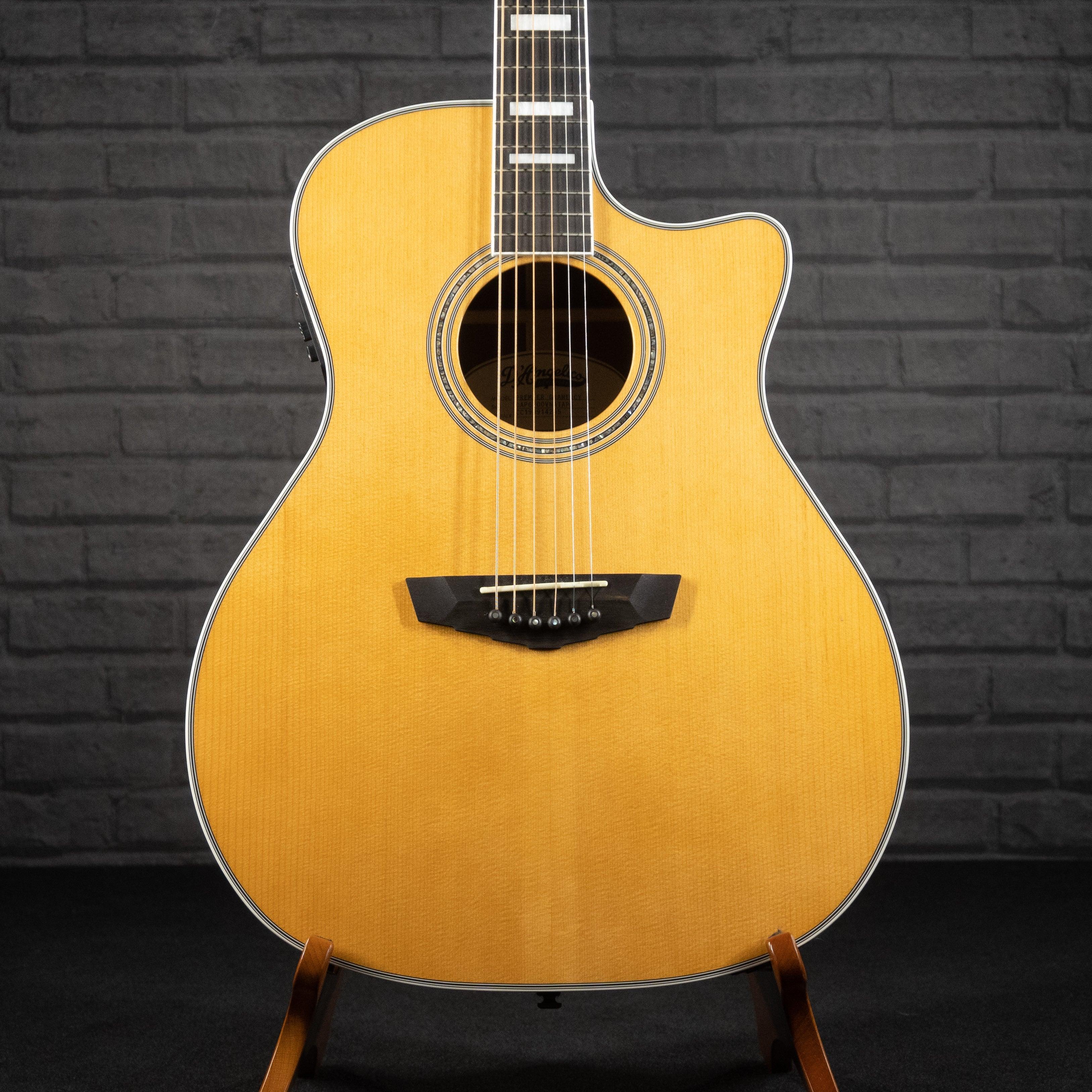 D'Angelico Premier Gramercy Vintage Natural USED - Impulse Music Co.