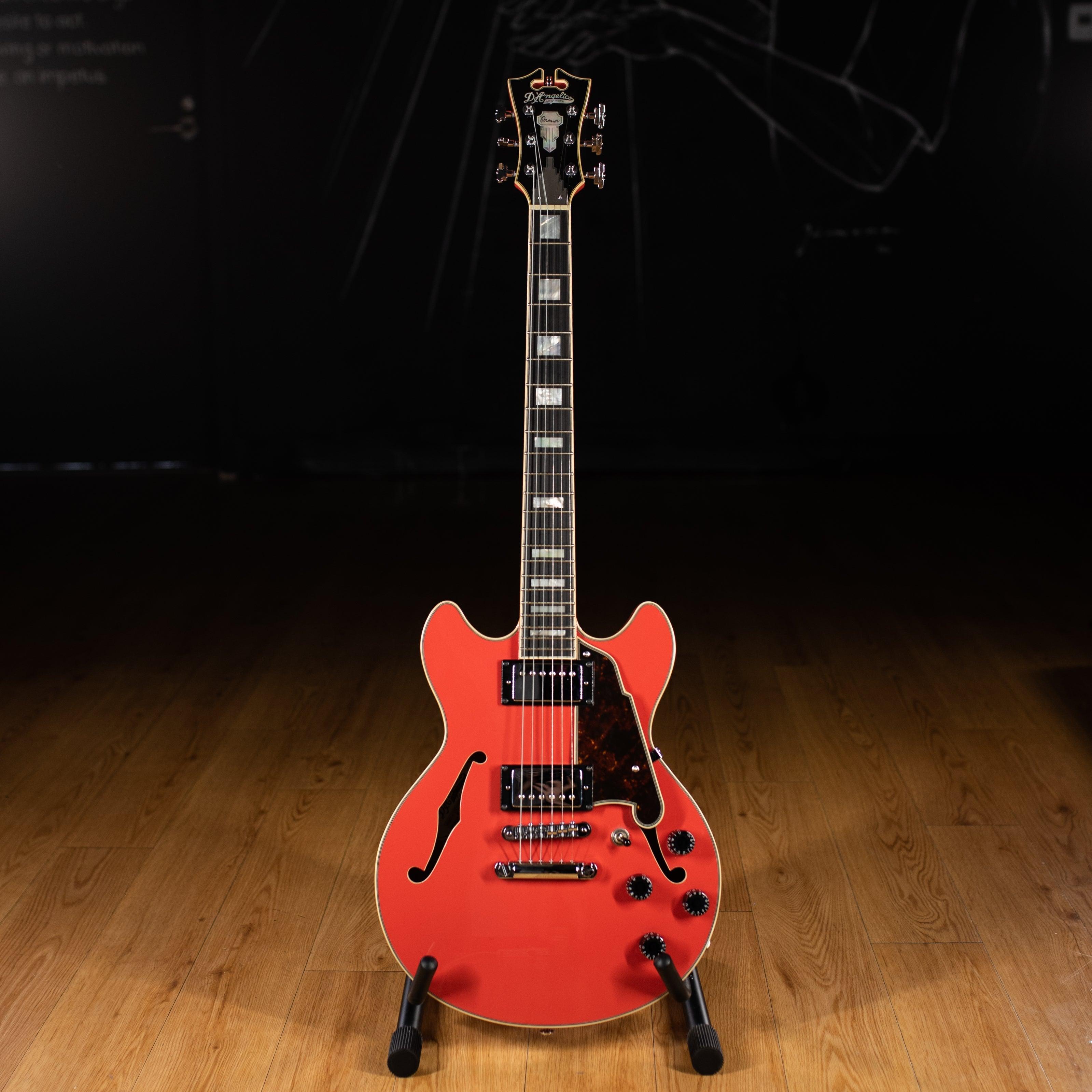 D'Angelico Premier Mini DC Fiesta Red - Impulse Music Co.